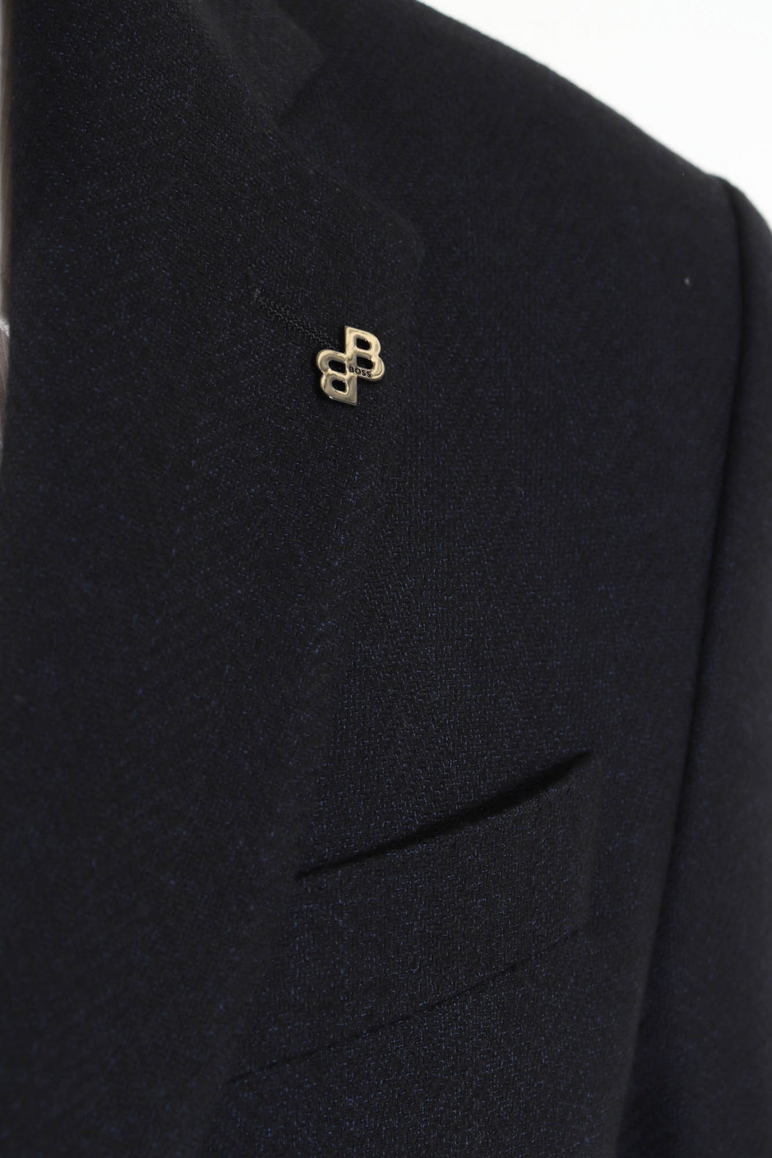 BOSS ΣΑΚΑΚΙ ΨΑΡΟΚΟΚΚΑΛΟ ΗΜΙΦΟΔΡΟ SLIM FIT H-HUTSON-ELBOW-233 ΜΠΛΕ