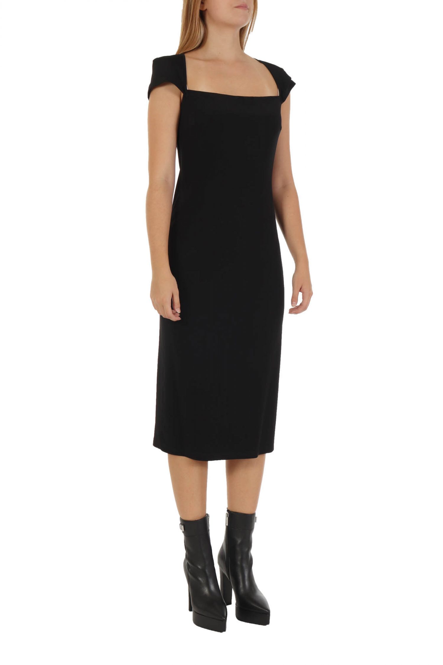 PINKO ΦΟΡΕΜΑ MIDI ASTRID ΜΑΥΡΟ φωτογραφία