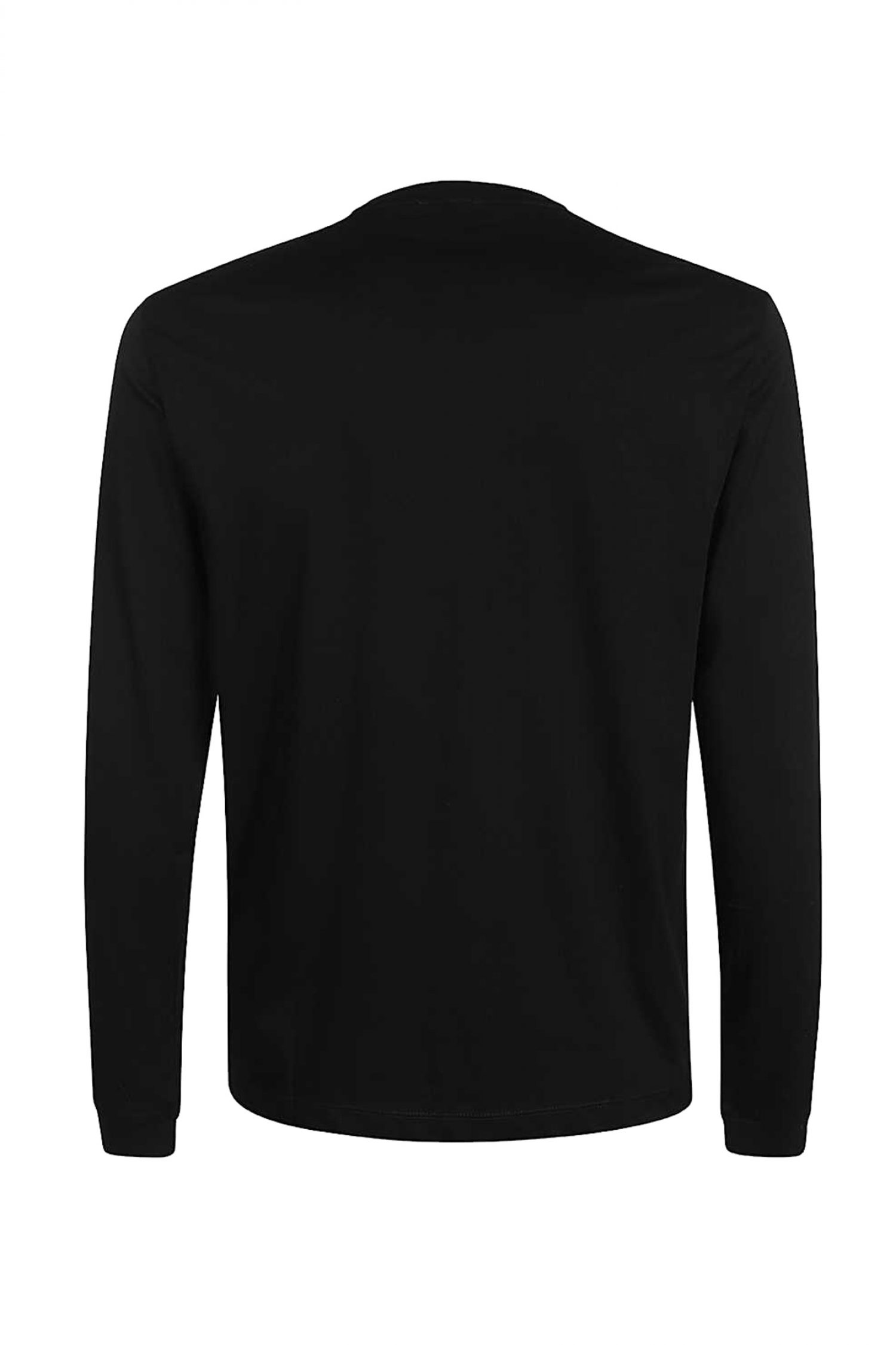 ARMANI 7 T-SHIRT LOGO ΜΑΥΡΟ-ΧΡΥΣΟ