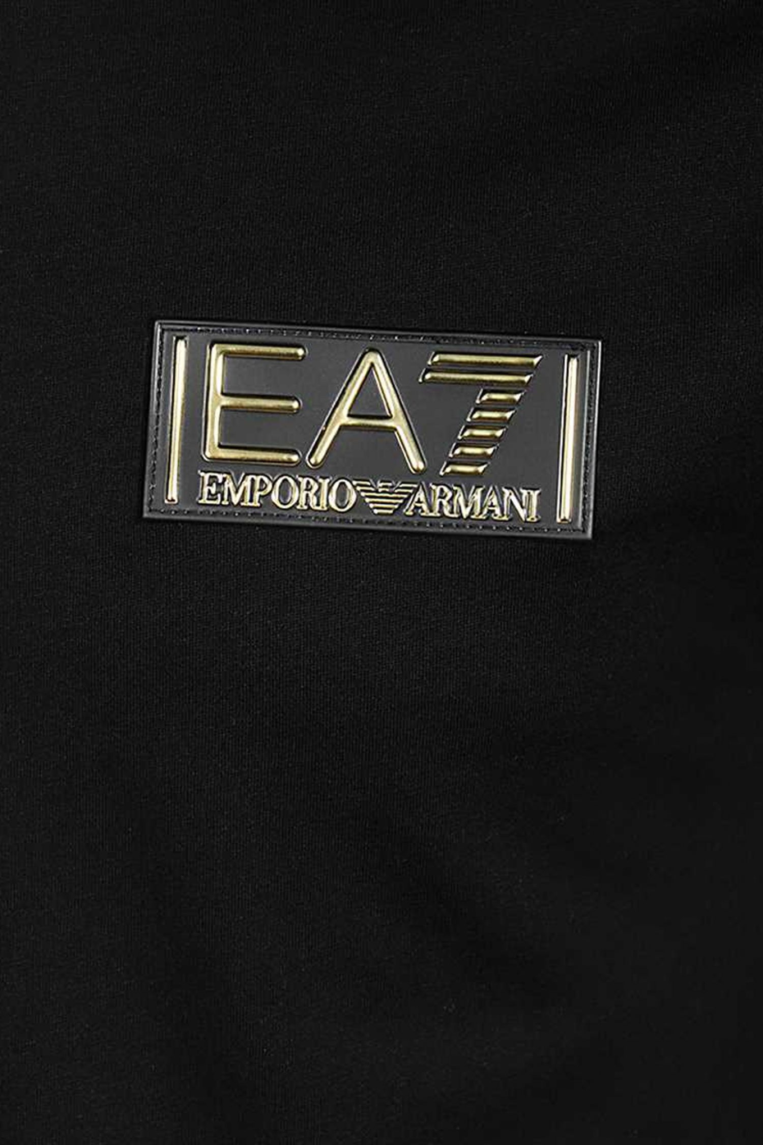 ARMANI 7 T-SHIRT LOGO ΜΑΥΡΟ-ΧΡΥΣΟ φωτογραφία