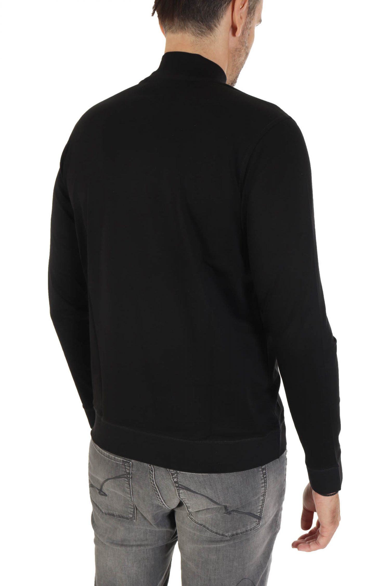 KARL LAGERFELD T-SHIRT TURTLENECK ΜΑΥΡΟ φωτογραφία