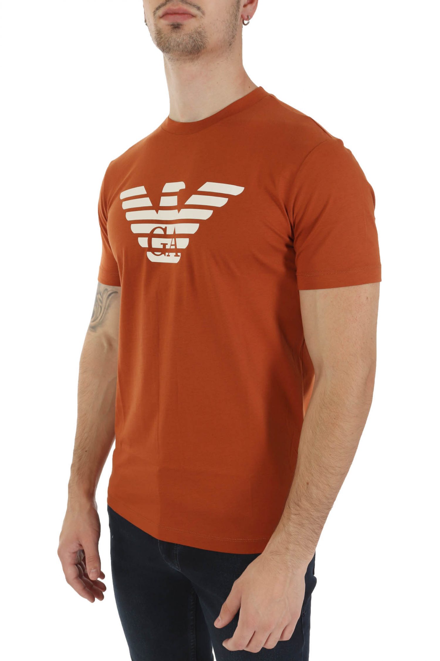 EMPORIO ARMANI T-SHIRT LOGO ΤΖΙΝΤΖΕΡ φωτογραφία