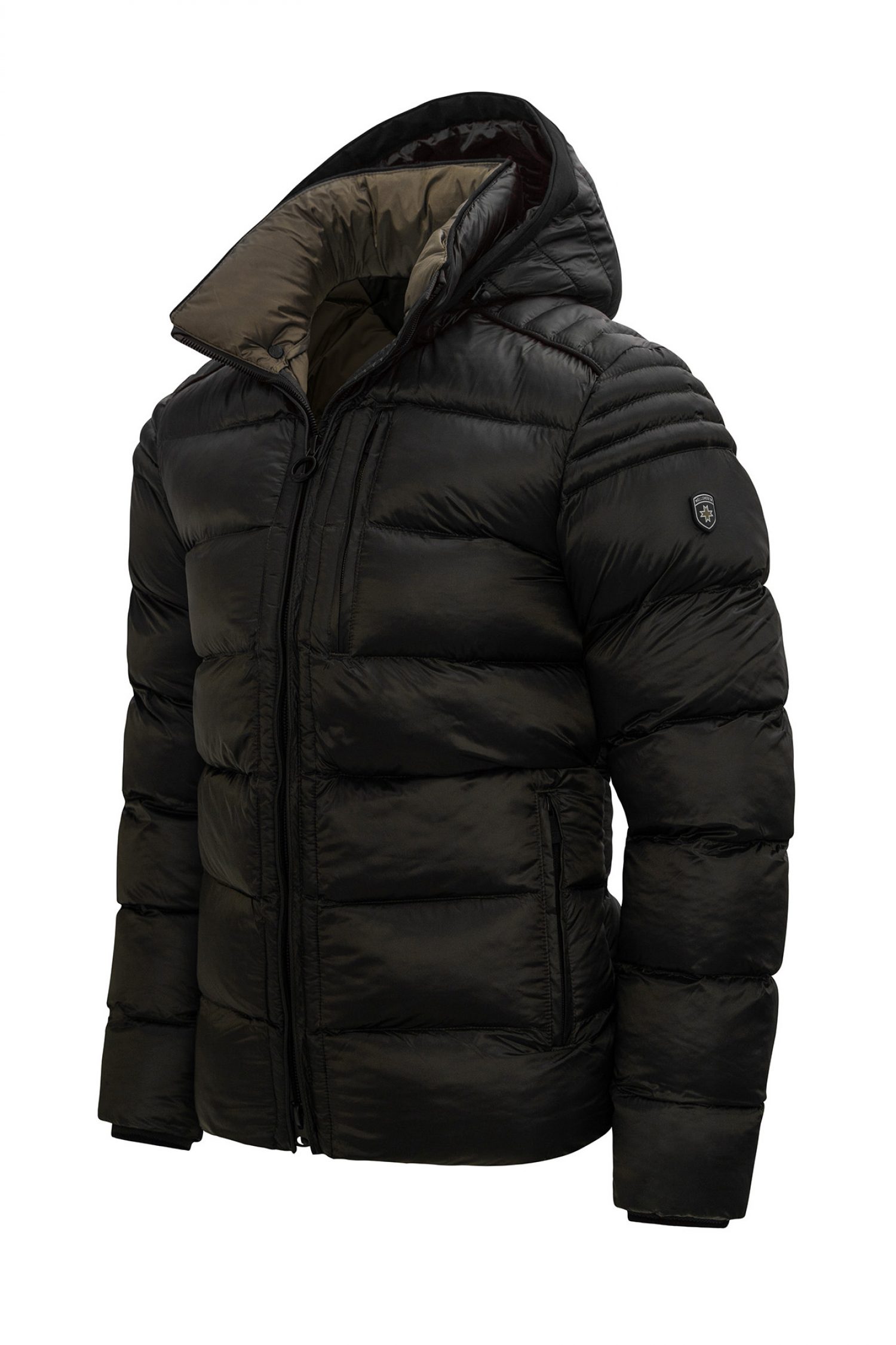 WELLENSTEYN ΜΠΟΥΦΑΝ ΦΟΥΣΚΩΤΟ BLACKJACK MEN SHORT ΜΕ ΑΠΟΣΠΩΜΕΝΗ ΚΟΥΚΟΥΛΑ ΑΝΘΡΑΚΙ