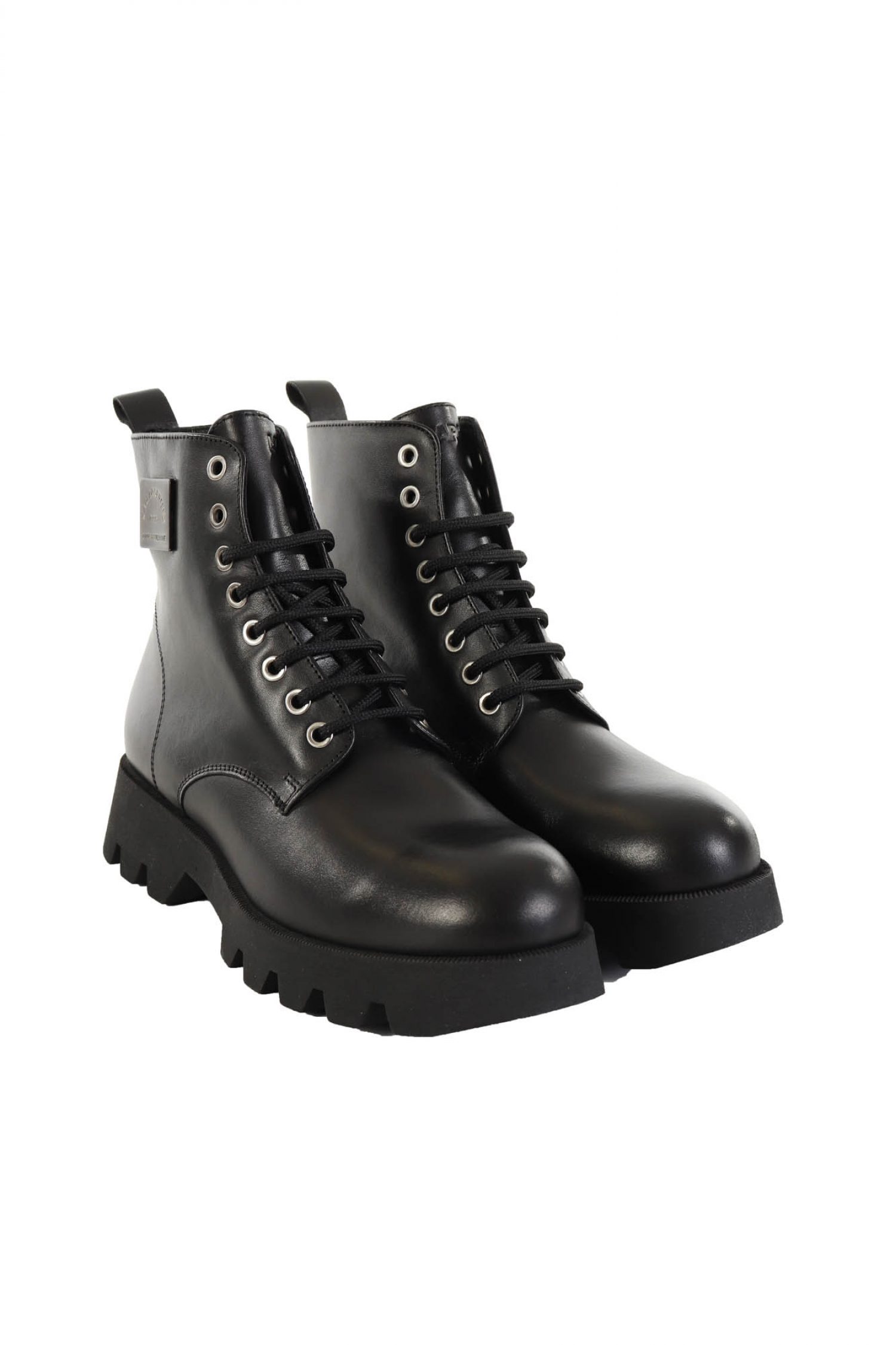 KARL LAGERFELD ΠΑΠΟΥΤΣΙΑ ΜΠΟΤΑΚΙ MID LACE BOOT ΜΑΥΡΟ φωτογραφία
