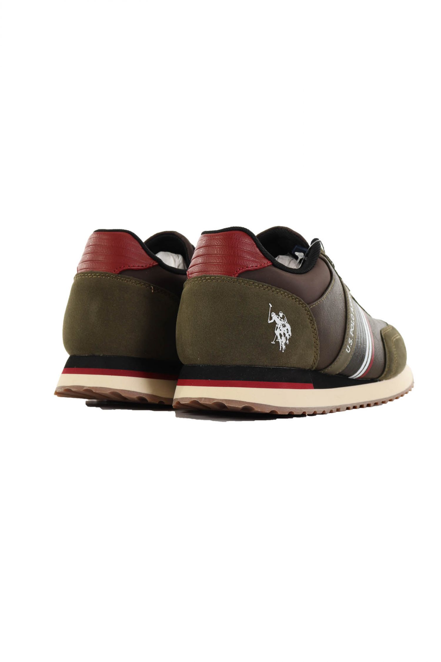 U.S. POLO ASSN ΠΑΠΟΥΤΣΙΑ SNEAKERS XIRIO0001C ΧΑΚΙ