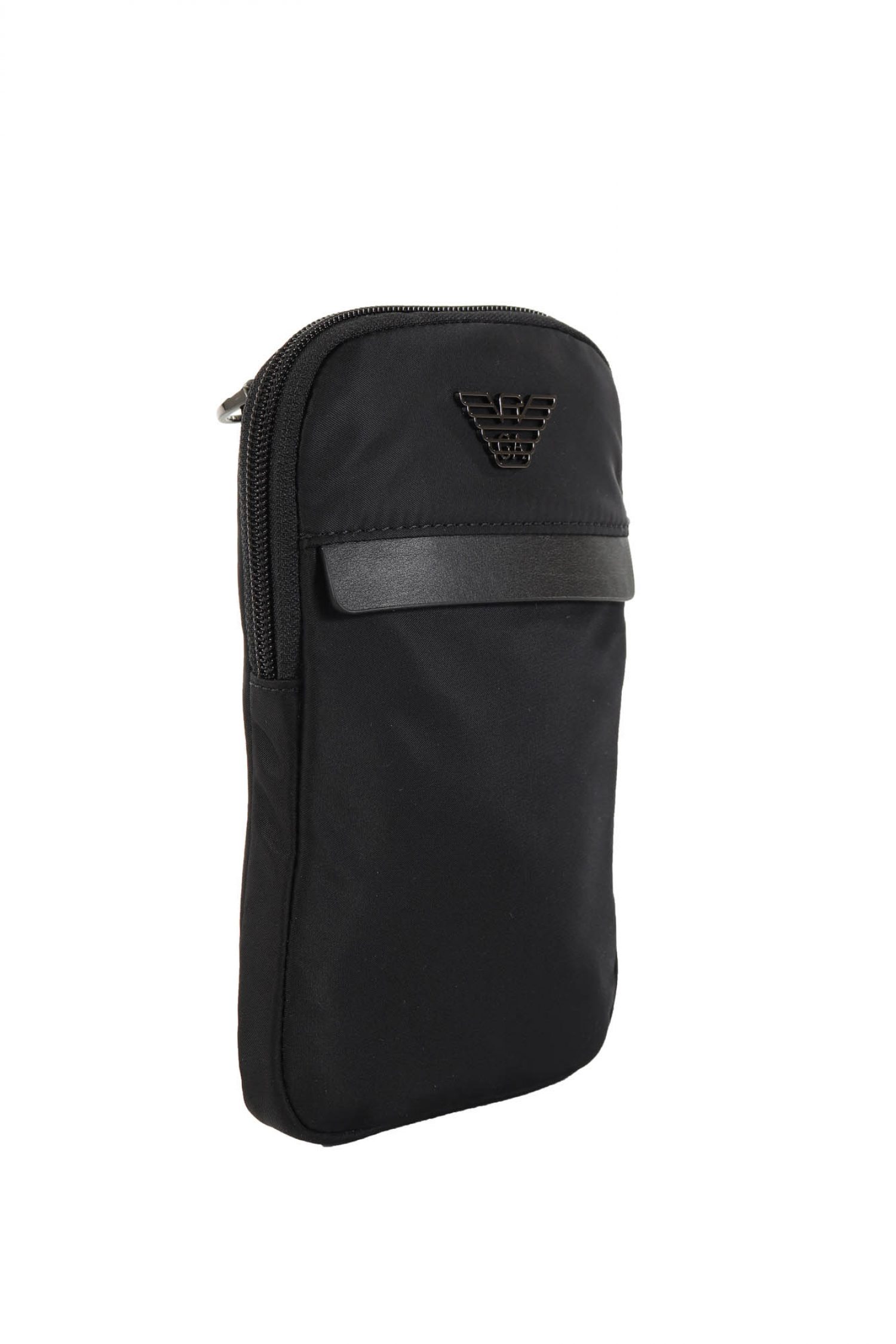 EMPORIO ARMANI ΤΣΑΝΤΑΚΙ CROSSBODY LOGO ΜΑΥΡΟ φωτογραφία