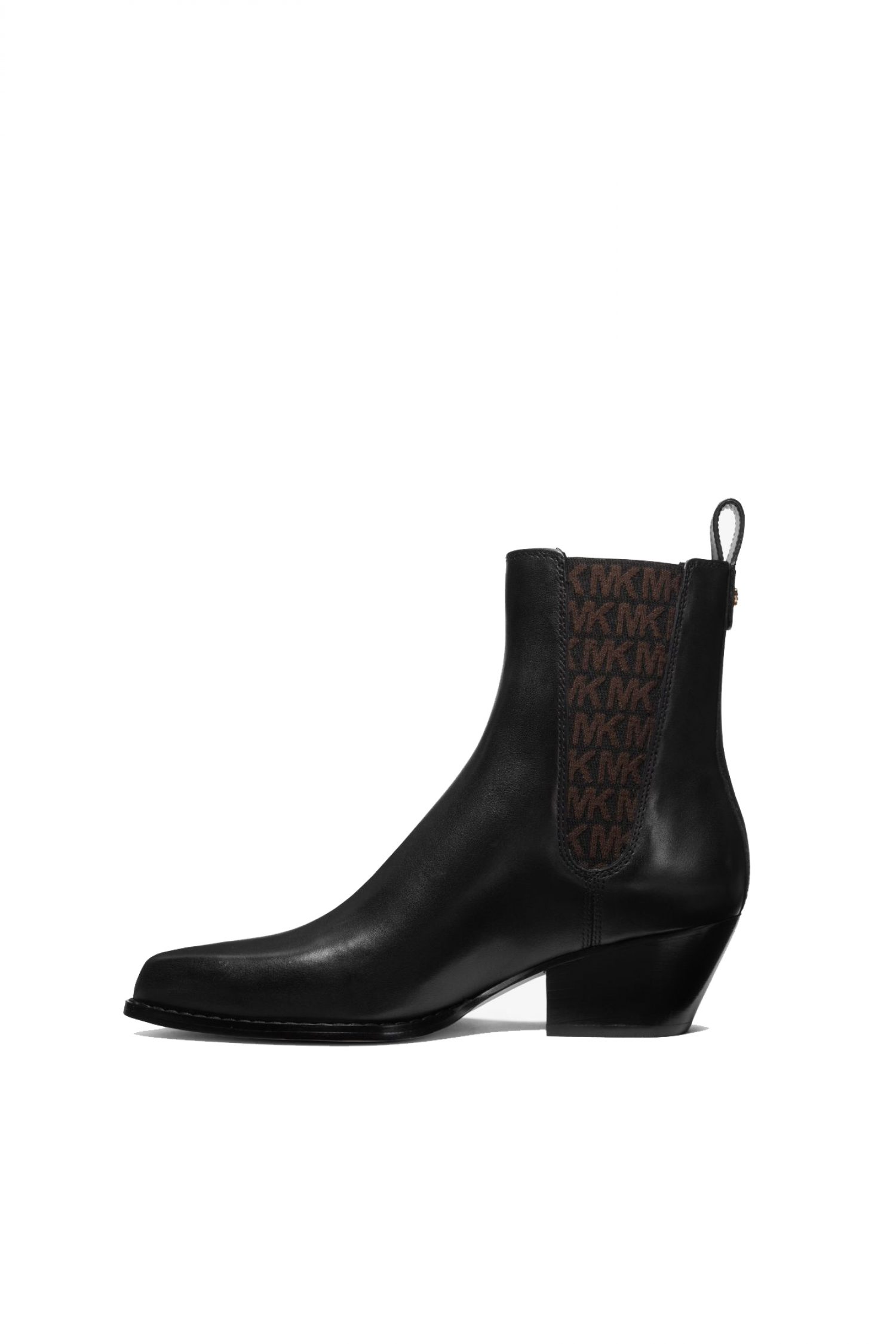 MICHAEL KORS ΠΑΠΟΥΤΣΙΑ ΜΠΟΤΑΚΙΑ ΚΙΝLEE LOGO ΚΑΦΕ/ΜΑΥΡΟ φωτογραφία