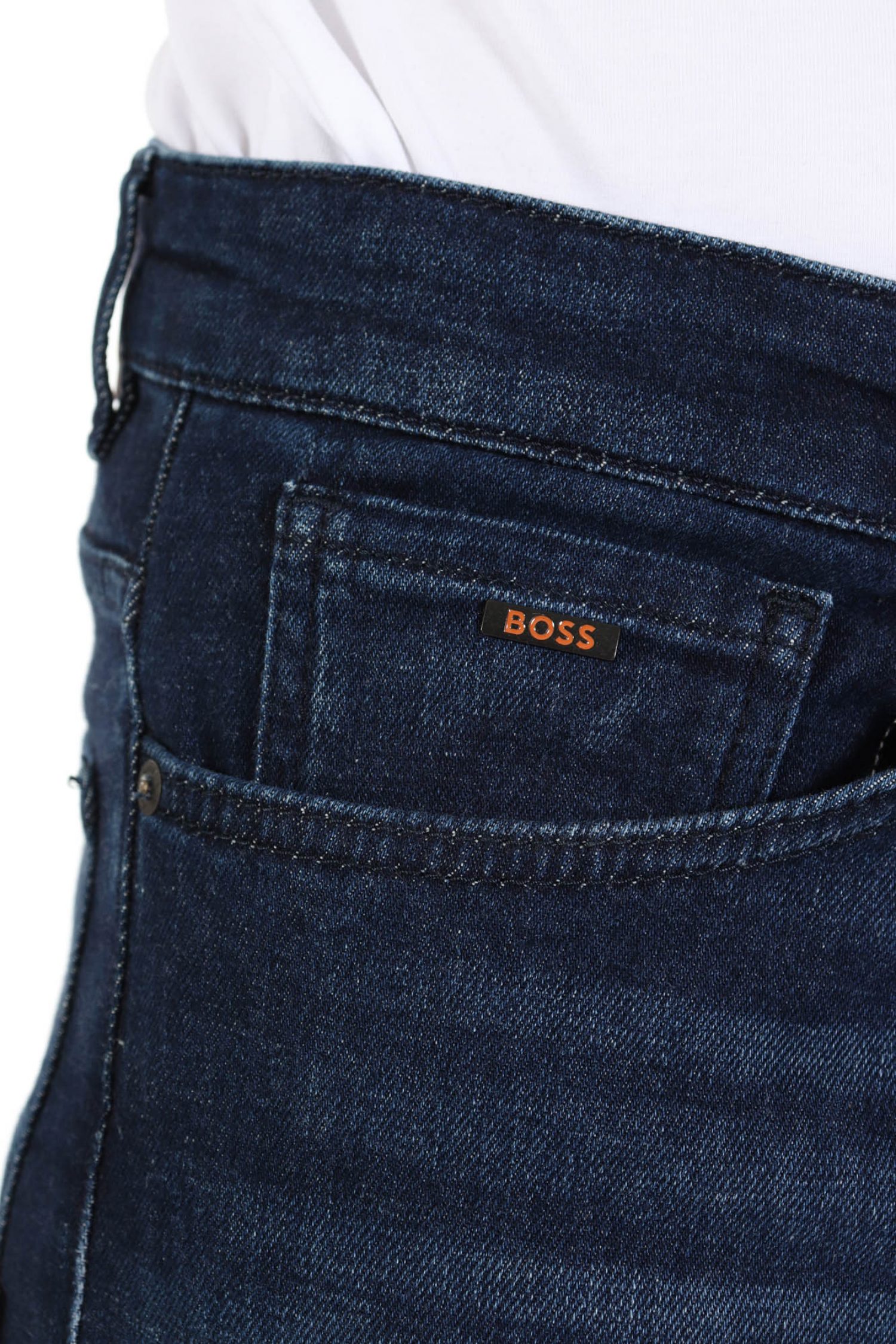 BOSS CASUAL ΠΑΝΤΕΛΟΝΙ JEANS REGULAR FIT RE.MAINE BC-C ΜΠΛΕ φωτογραφία
