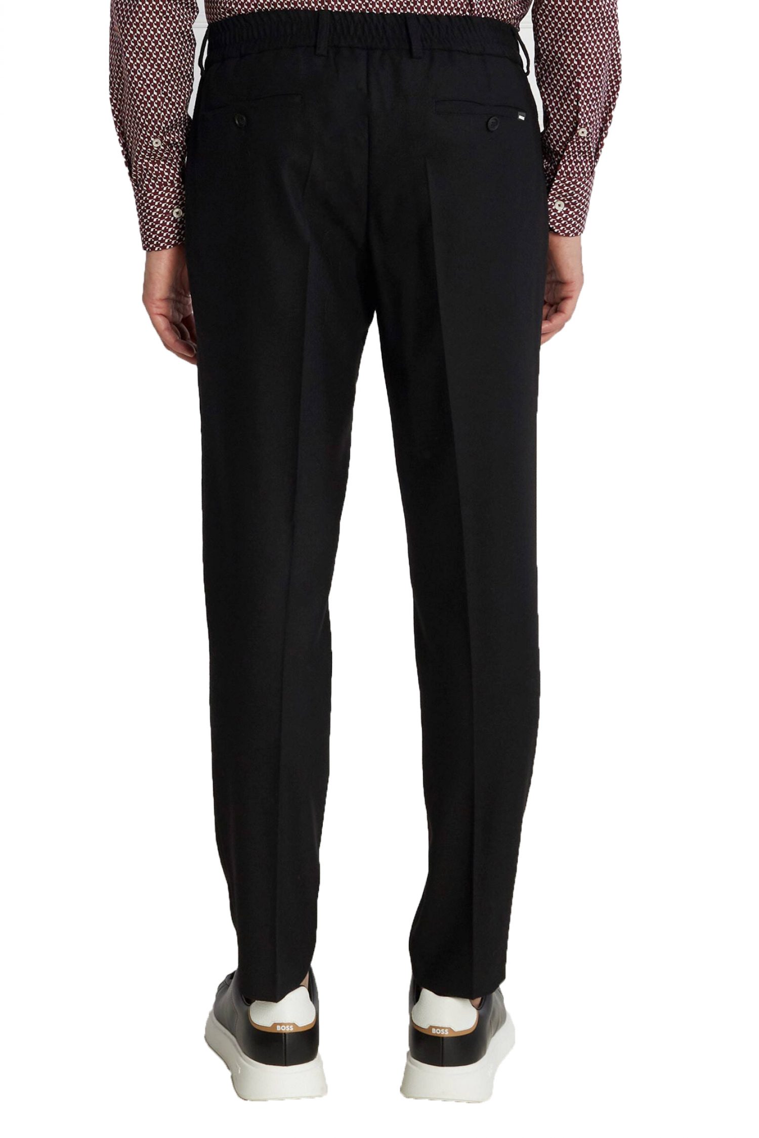 BOSS ΠΑΝΤΕΛΟΝΙ CHINO SLIM FIT P-GENIUS-CW-234 ΜΑΥΡΟ