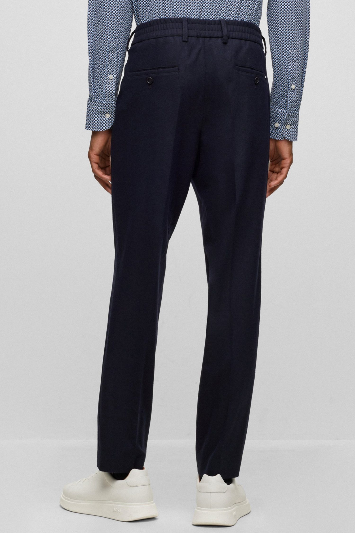 BOSS ΠΑΝΤΕΛΟΝΙ CHINO SLIM FIT P-GENIUS-CW-234 ΜΠΛΕ