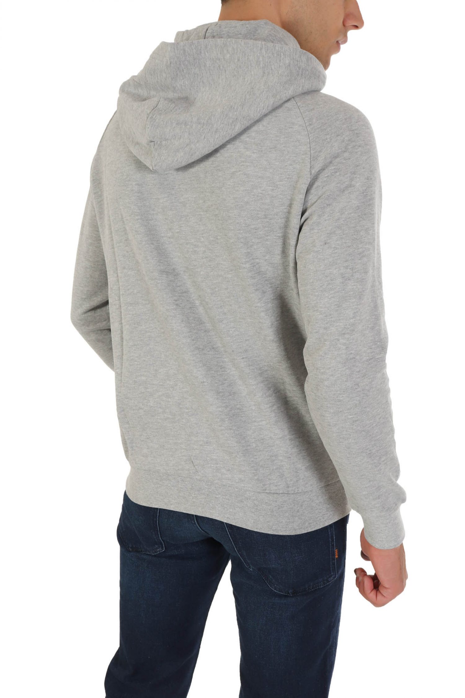 U.S. POLO ASSN ΦΟΥΤΕΡ HOODIE LOGO TYBA ΓΚΡΙ