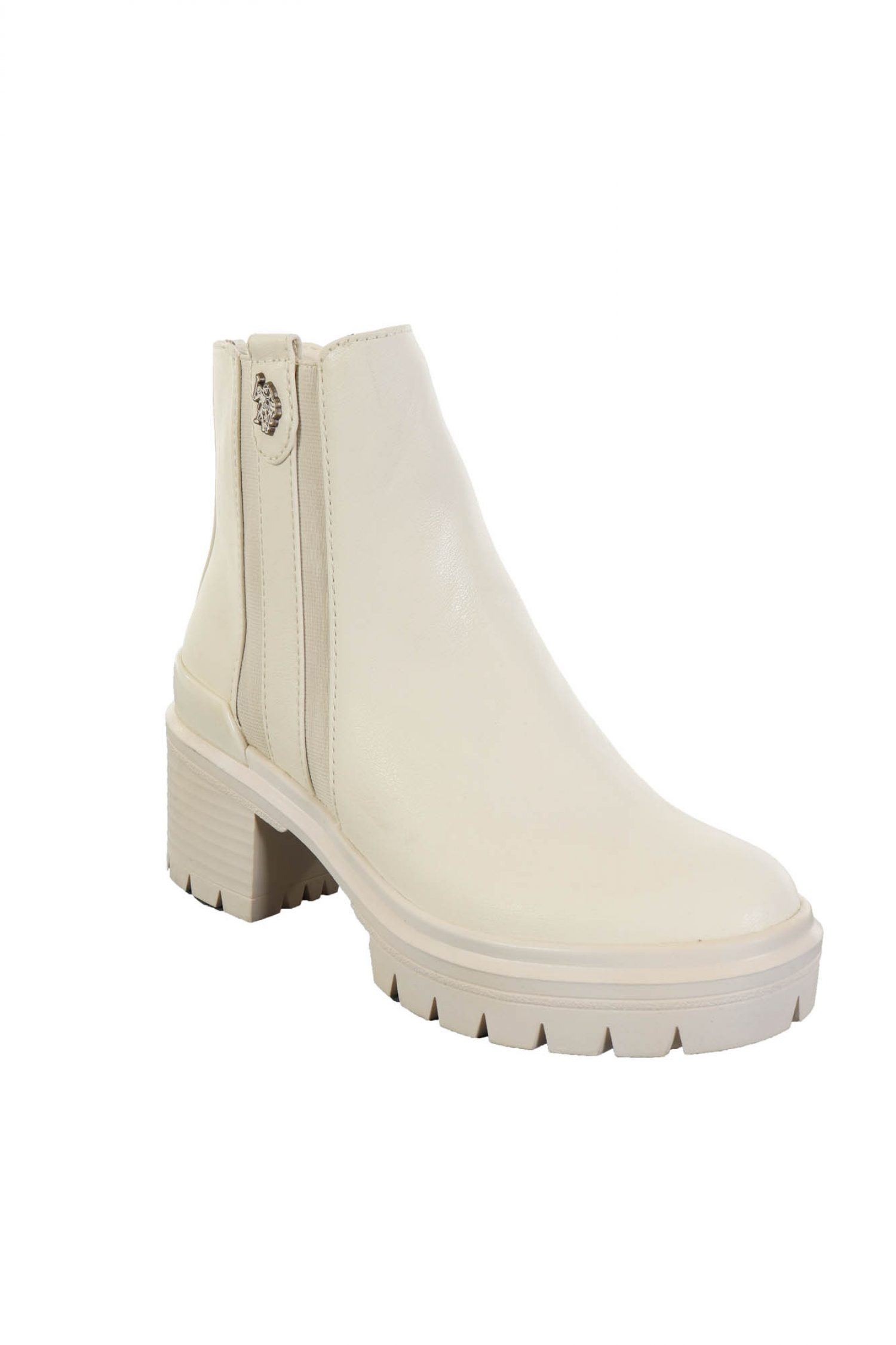 U.S. POLO ASSN. ΠΑΠΟΥΤΣΙΑ MΠΟΤΑΚΙΑ ΦΕΡΜΟΥΑΡ LOGO KΡΕΜ