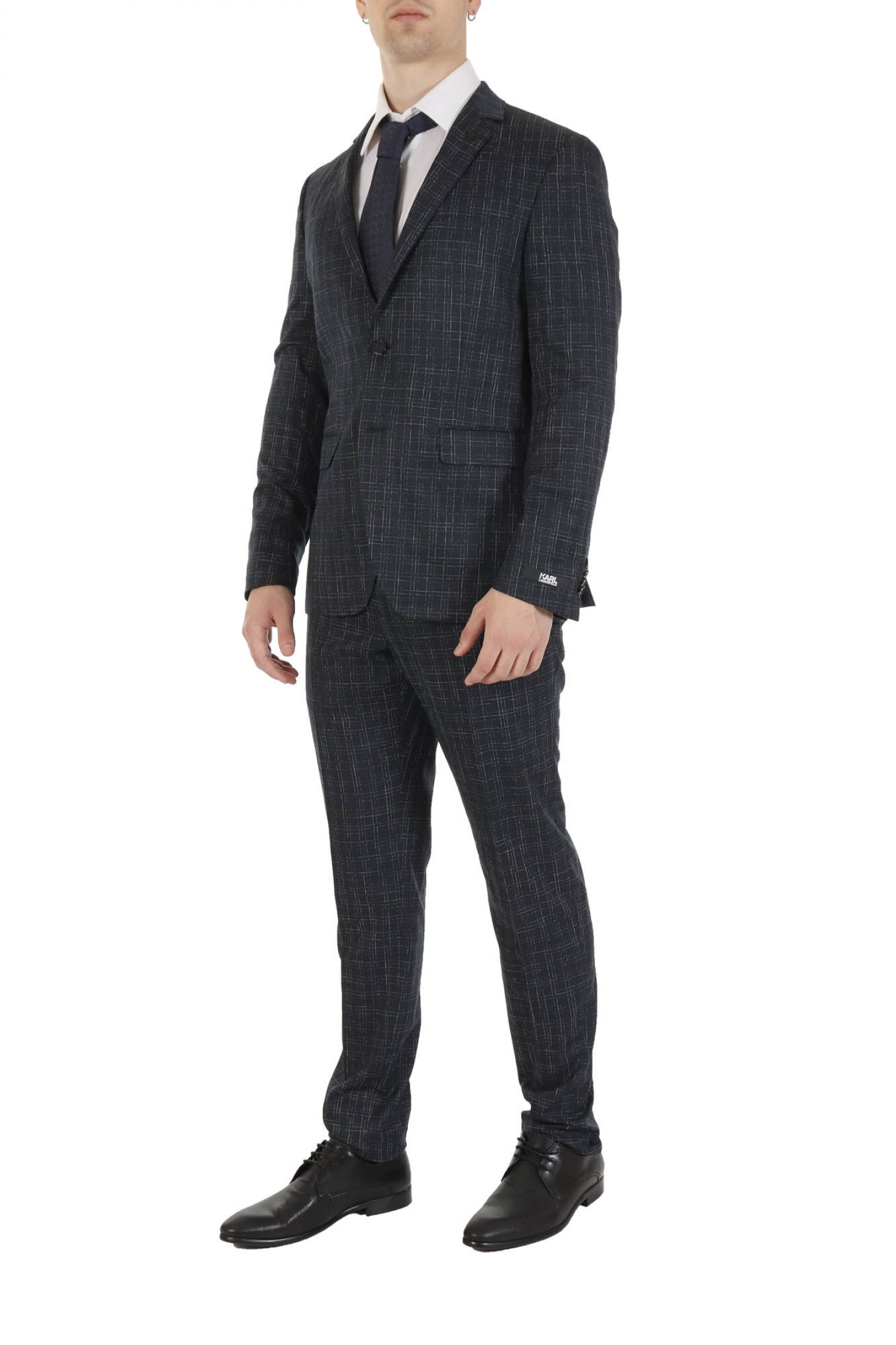 Men's Suits Karl Lagerfeld Blue