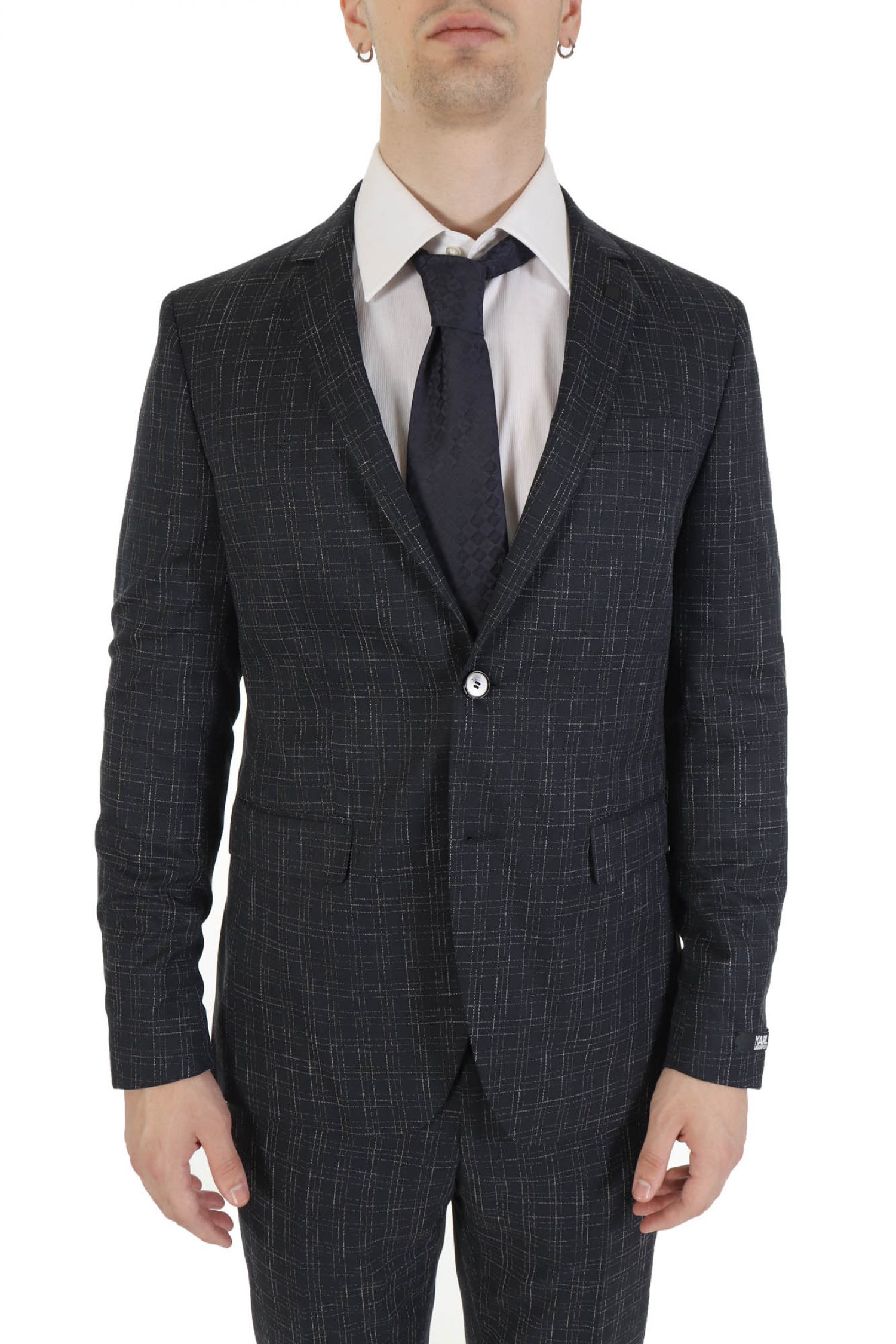Men's Suits Karl Lagerfeld Blue