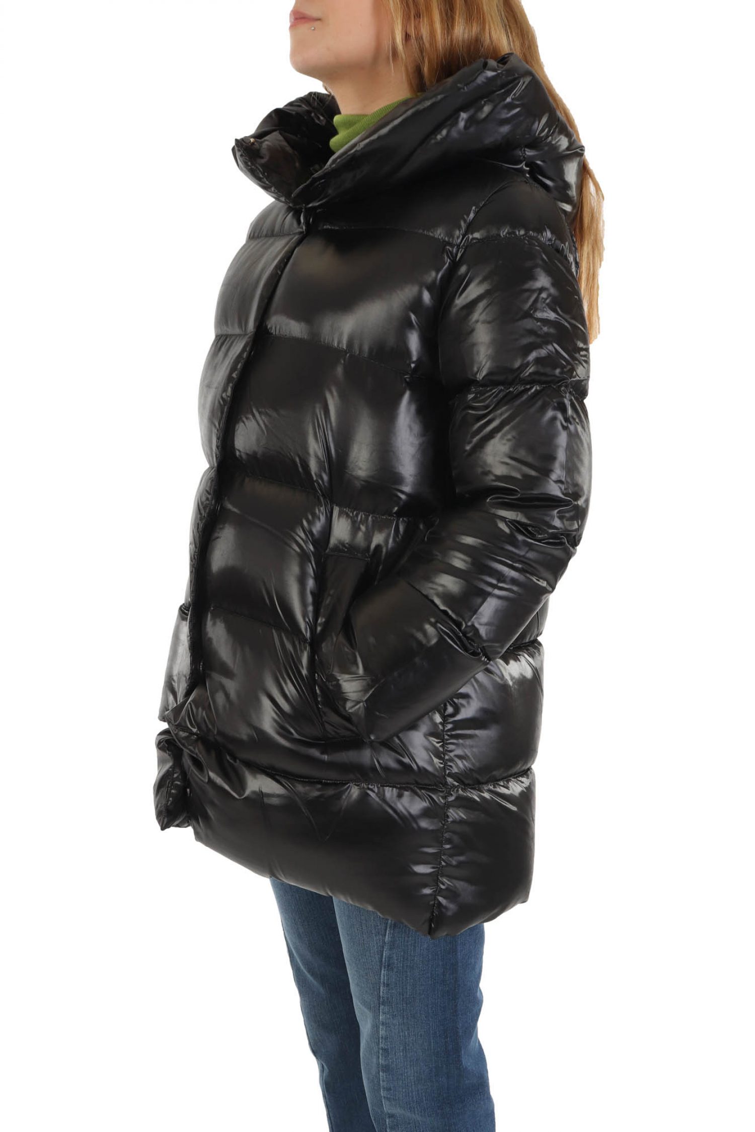 MARELLA EMME ΜΠΟΥΦΑΝ ALBINA ΦΟΥΣΚΩΤΟ ΜΗ ΑΠΟΣΠΩΜΕΝΗ ΚΟΥΚΟΥΛΑ ΜΑΥΡΟ φωτογραφία