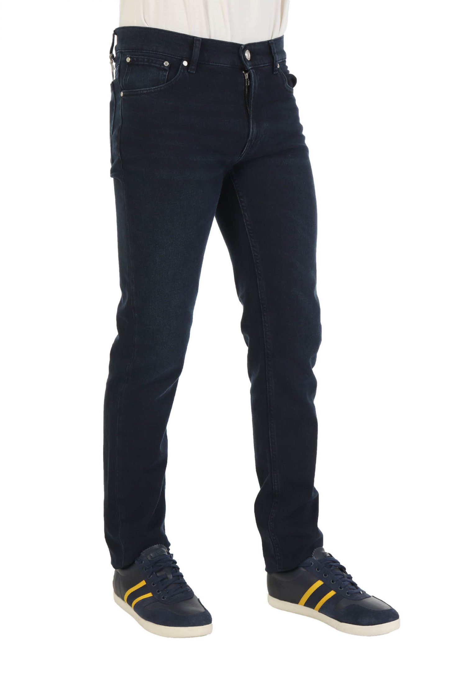 TRUSSARDI JEANS ΠΑΝΤΕΛΟΝΙ JEANS 370 CLOSE COMFORT ΜΠΛΕ