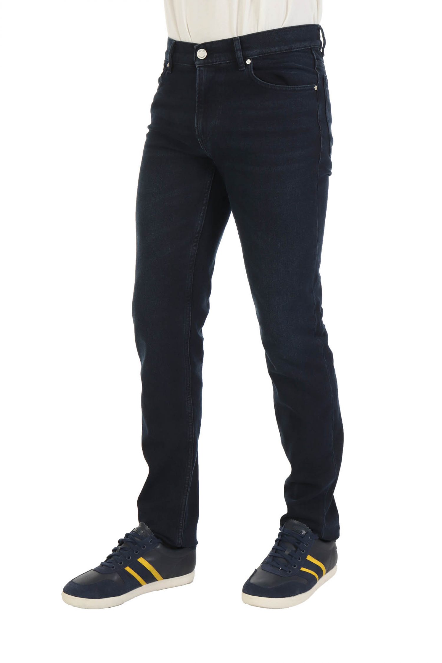 TRUSSARDI JEANS ΠΑΝΤΕΛΟΝΙ JEANS 370 CLOSE COMFORT ΜΠΛΕ