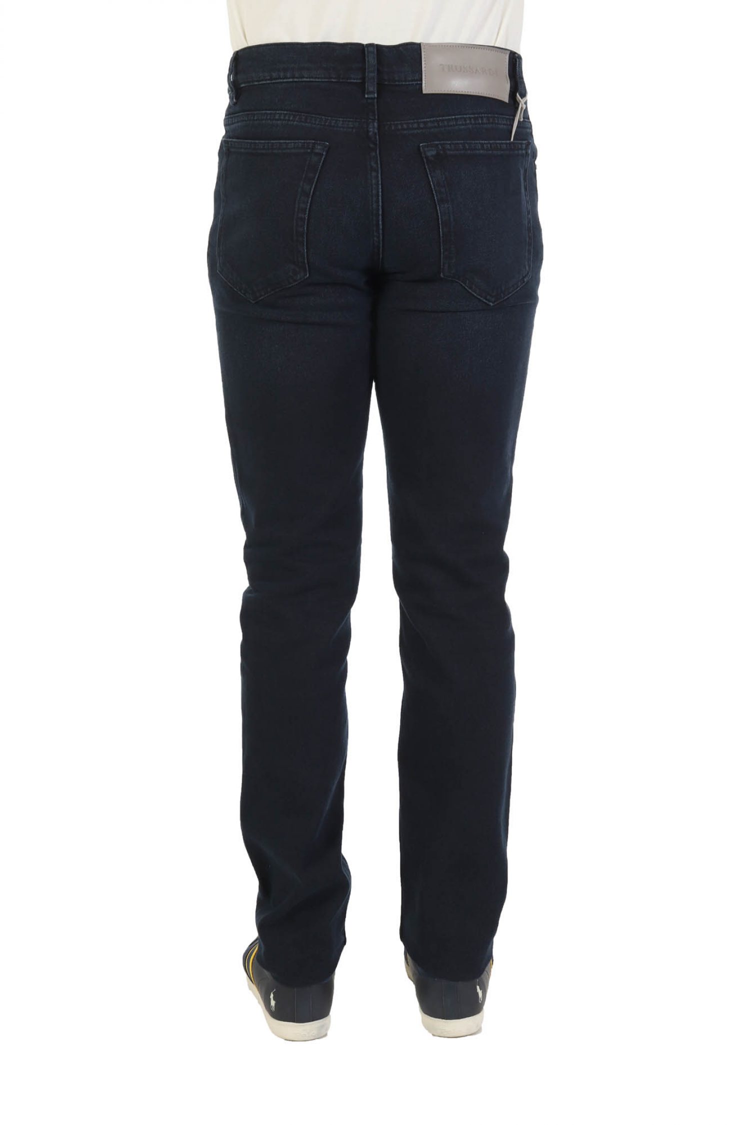 TRUSSARDI JEANS ΠΑΝΤΕΛΟΝΙ JEANS 370 CLOSE COMFORT ΜΠΛΕ