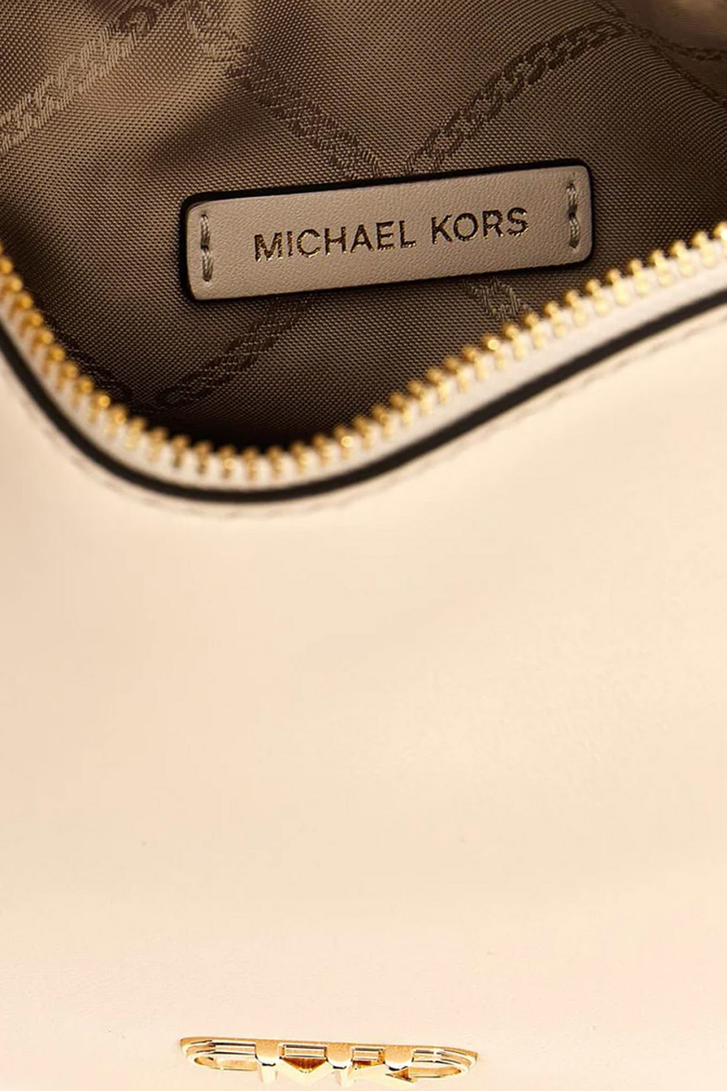 MICHAEL KORS ΤΣΑΝΤΑΚΙ ΩΜΟΥ KENDALL AΛΥΣΙΔΑ LOGO ΚΡΕΜ