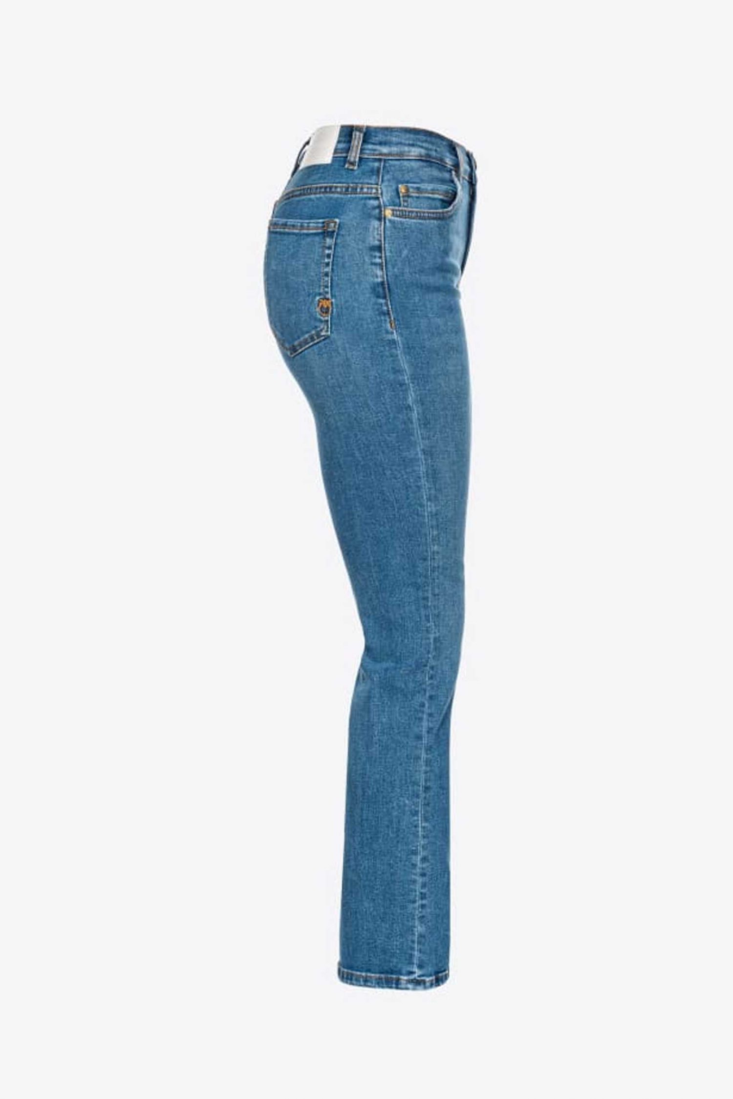 PINKO JEANS BRENDA BOOTCUT DENIM STRETCH BOOM ΜΠΛΕ φωτογραφία