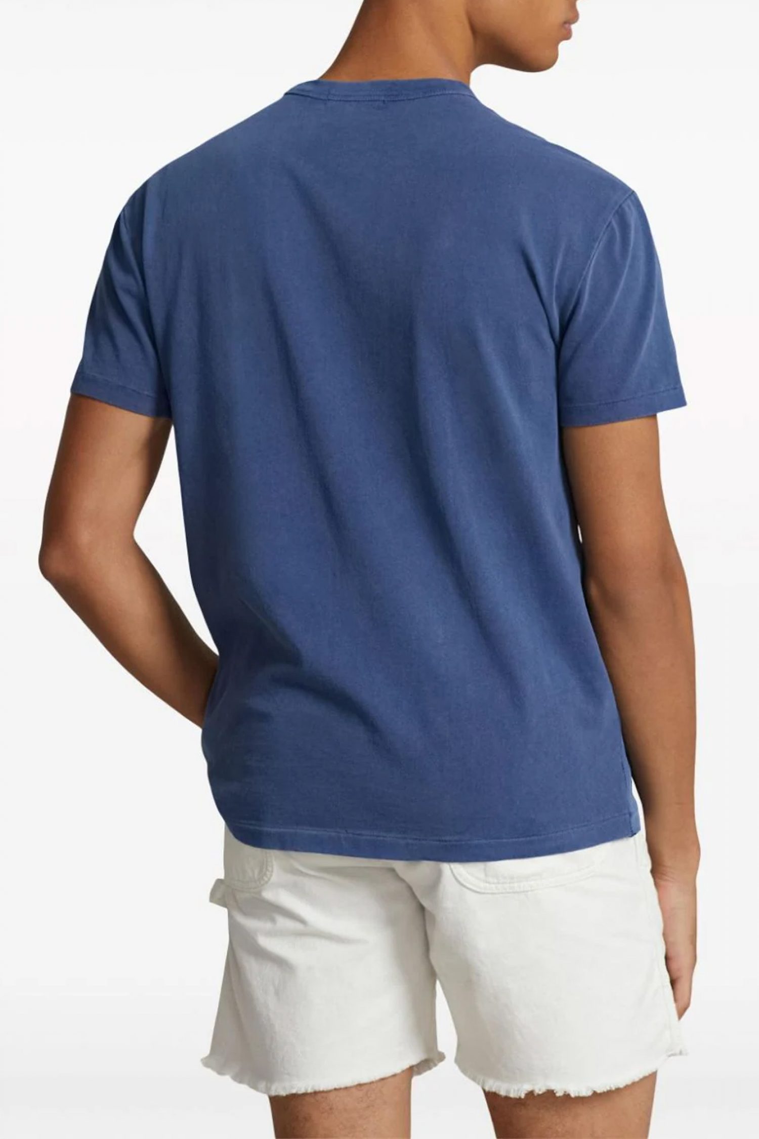 RALPH LAUREN T- SHIRT CLASSIC FIT COTE D AZURE ΜΠΛΕ φωτογραφία