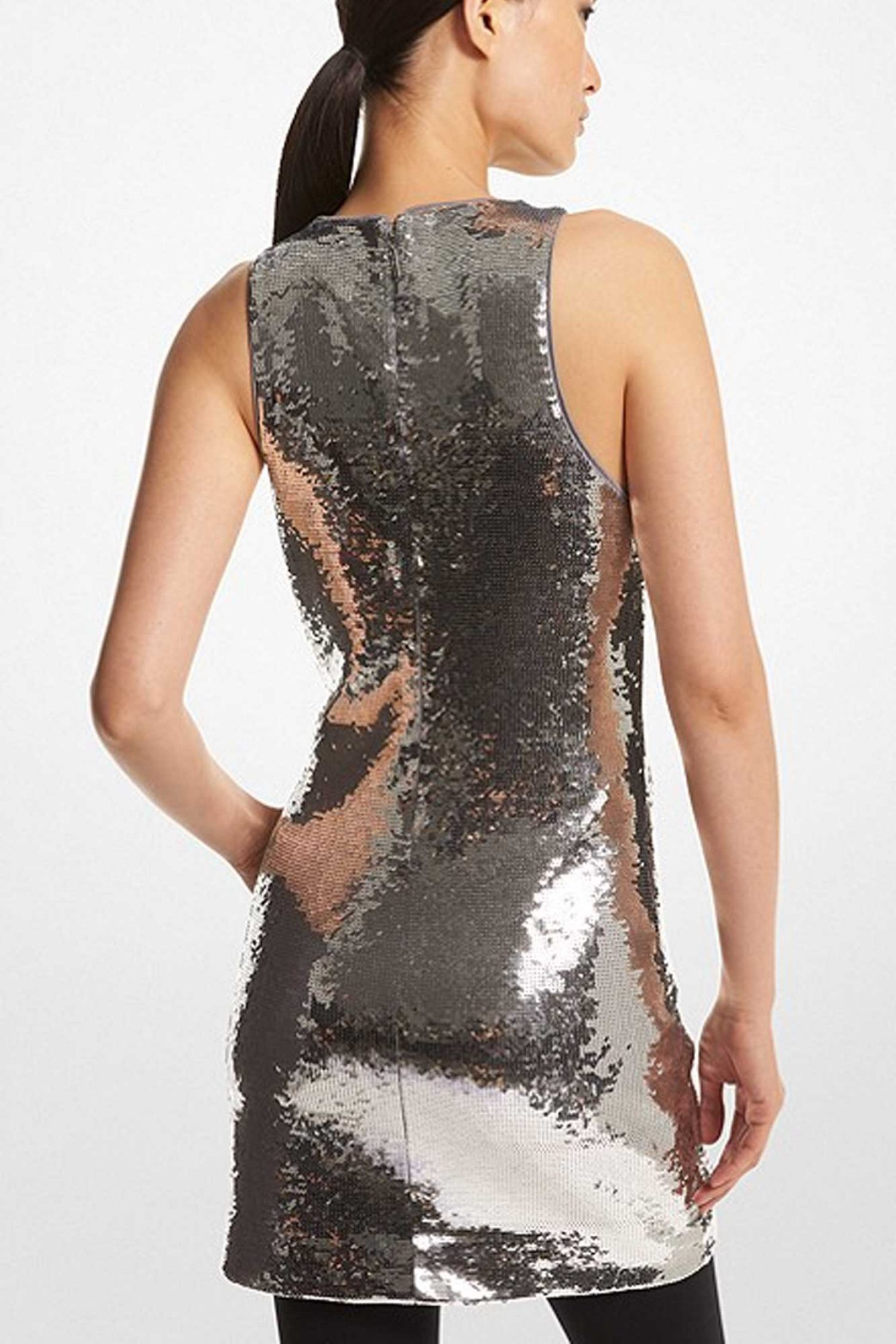 MICHAEL KORS ΦΟΡΕΜΑ MINI ΠΑΓΕΤΑ ΑΣΗΜΙ φωτογραφία