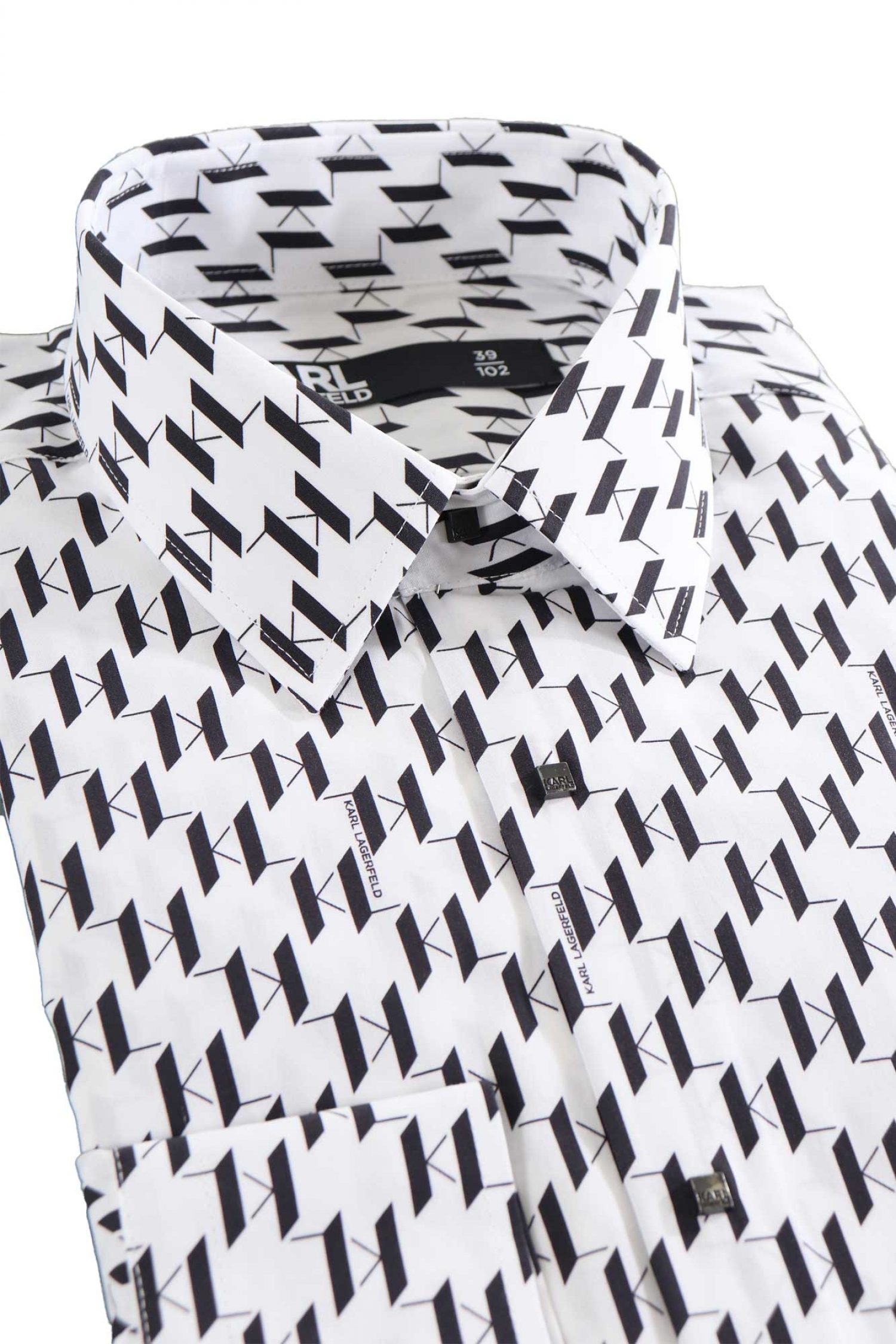 Men's Shirts Karl Lagerfeld Black