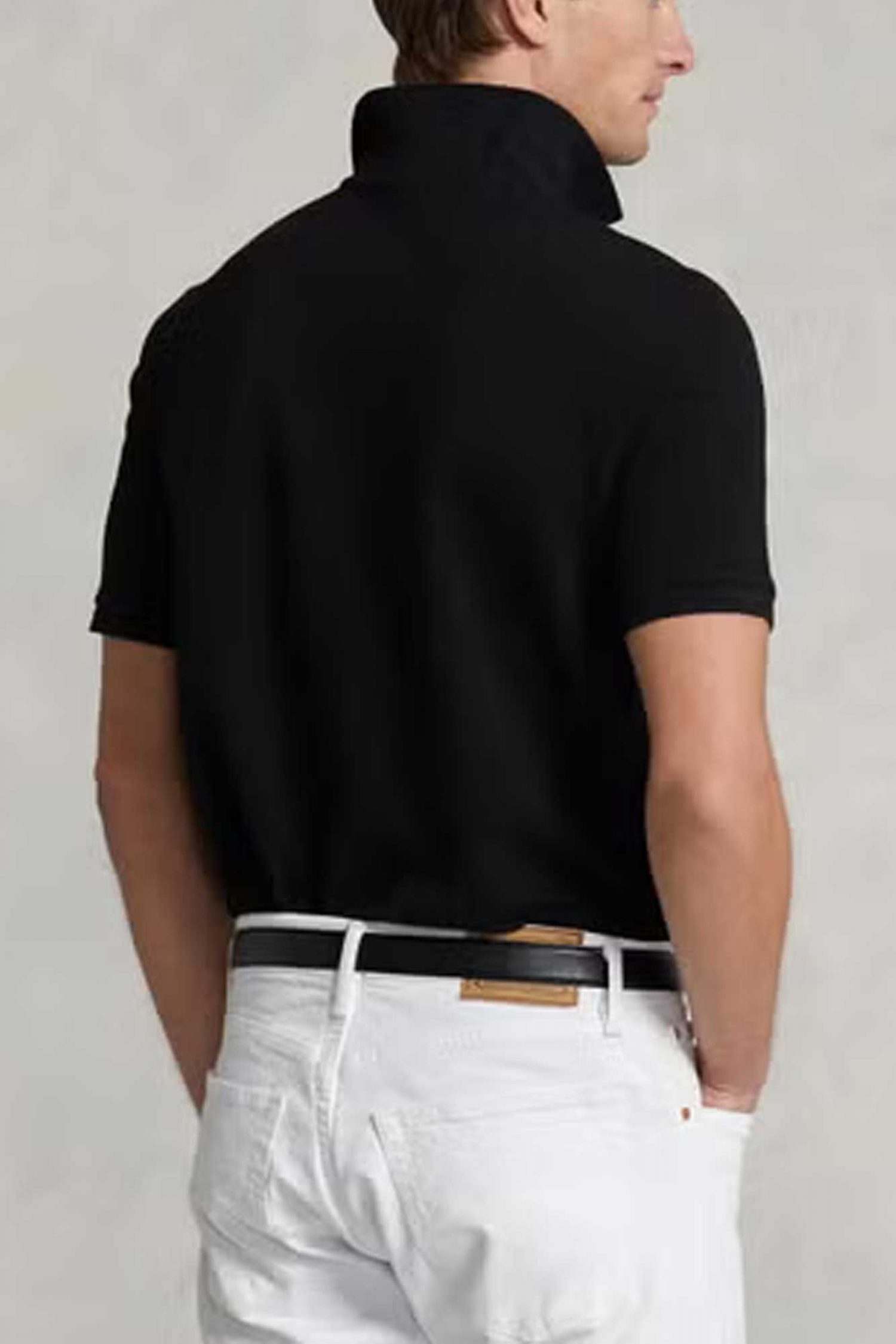 RALPH LAUREN POLO CLASSIC FIT LOGO ΜΑΥΡΟ φωτογραφία