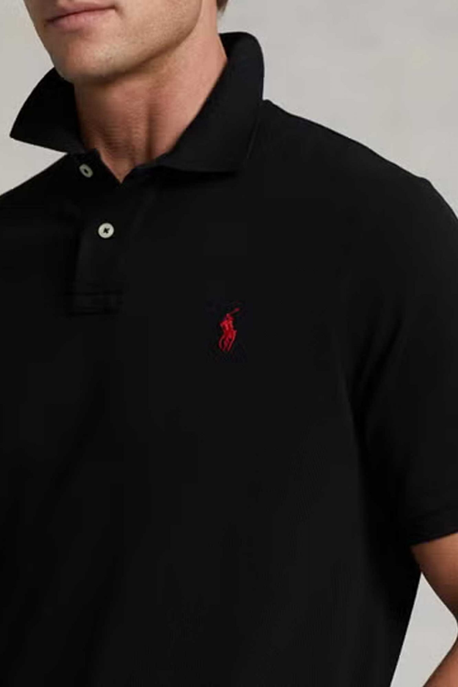 RALPH LAUREN POLO CLASSIC FIT LOGO ΜΑΥΡΟ φωτογραφία