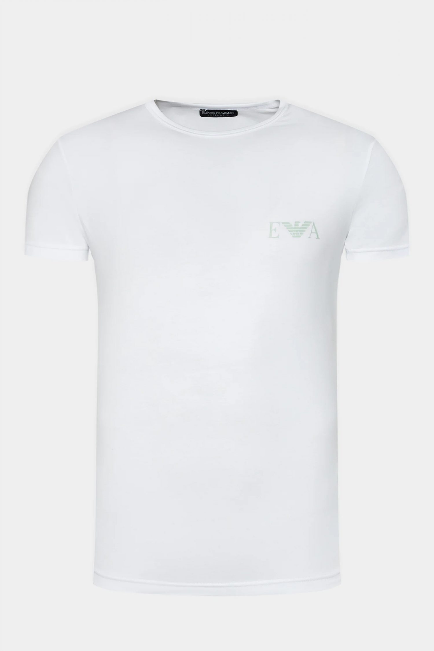 EMPORIO ARMANI ΕΣΩΡΟΥΧΑ 2PACK T-SHIRT CREW NECK ΜΠΛΕ-ΛΕΥΚΟ φωτογραφία