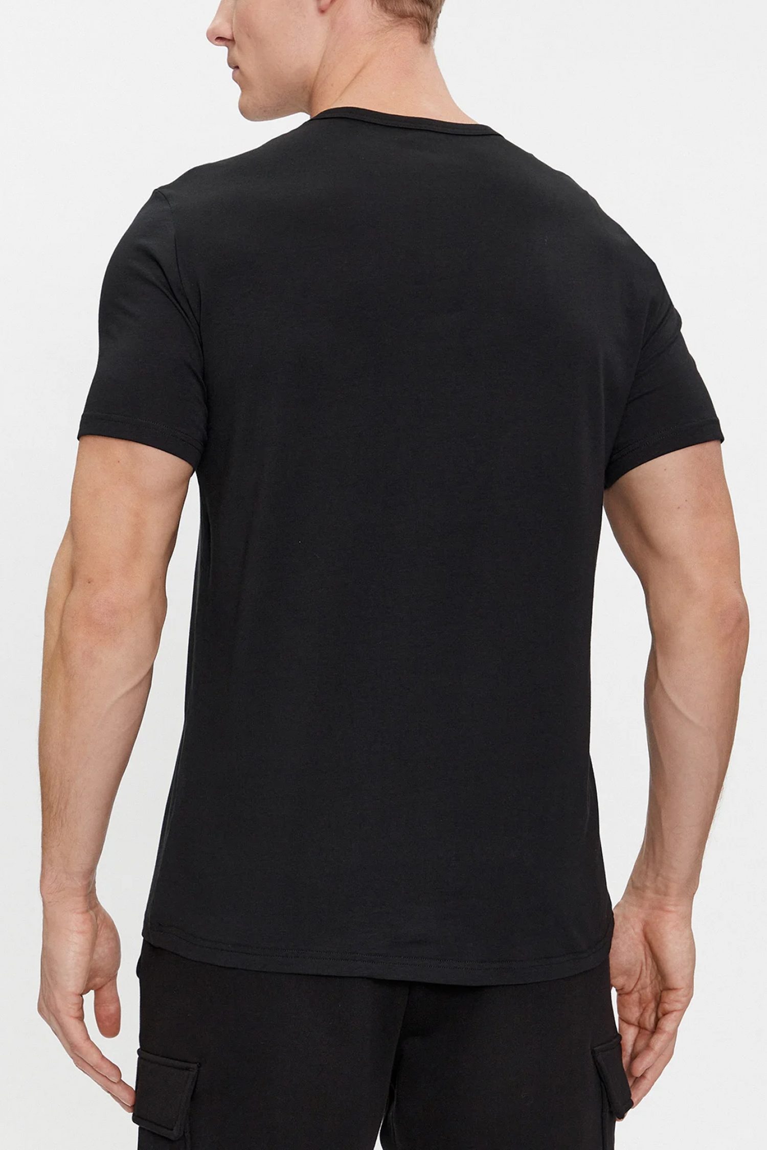 EMPORIO ARMANI ΕΣΩΡΟΥΧΑ 2PACK T-SHIRT V-NECK ΜAYΡΟ φωτογραφία