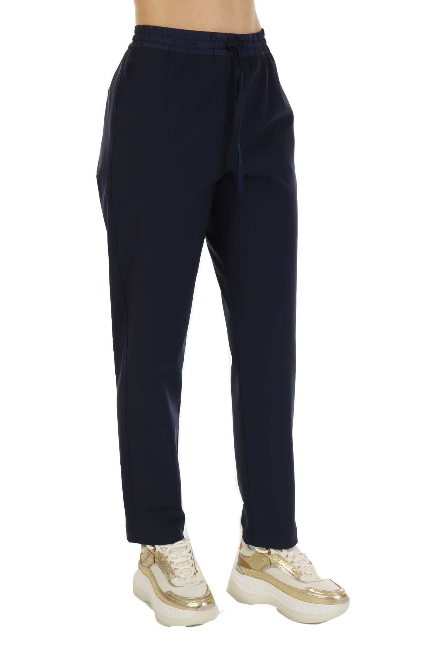 MARELLA MONOCHROME ΠΑΝΤΕΛΟΝΙ TOAST ΛΑΣΤΙΧΟ ΣΚΟΥΡΟ ΜΠΛΕ