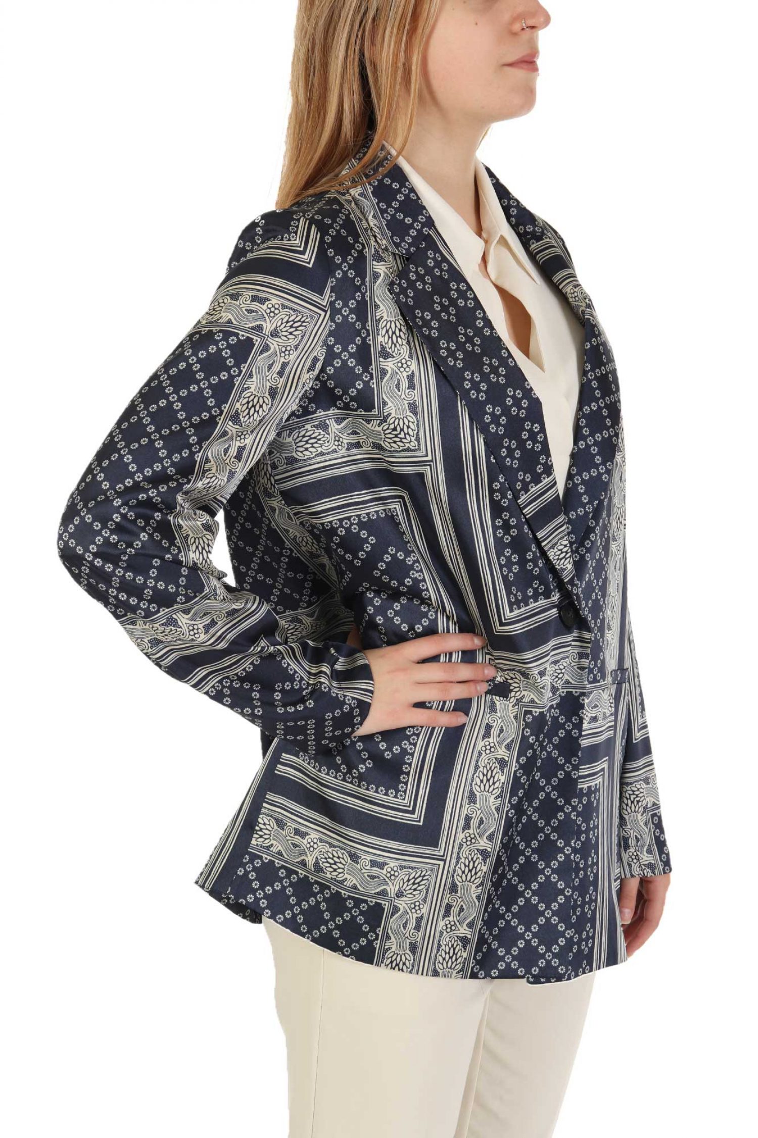 MARELLA EMME ΣΑΚΑΚΙ SAMPANG ΣΧΕΔΙΑ ΜΠΛΕ φωτογραφία