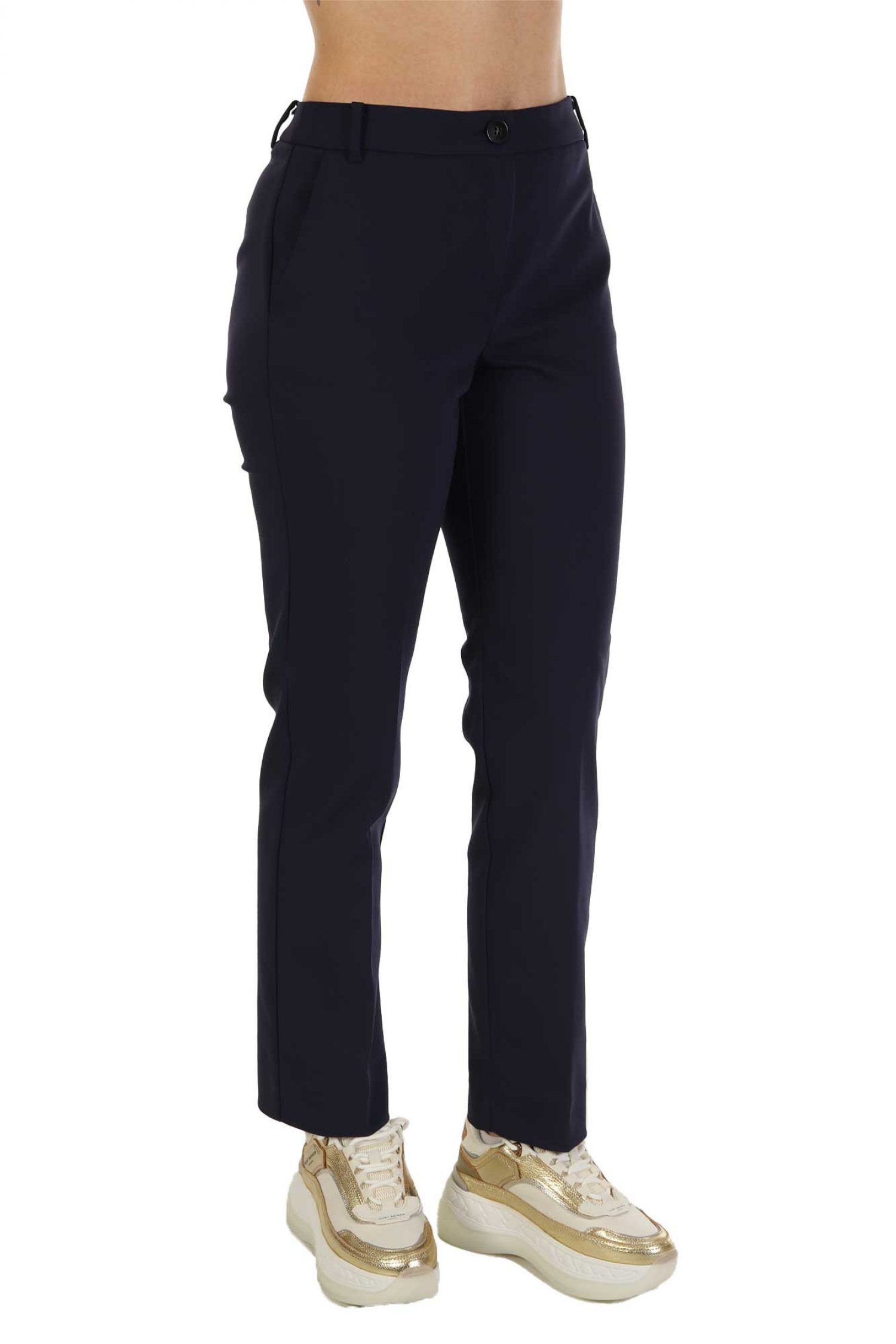 MARELLA EMME ΠΑΝΤΕΛΟΝΙ CHINO VALENZA ΣΚΟΥΡΟ ΜΠΛΕ