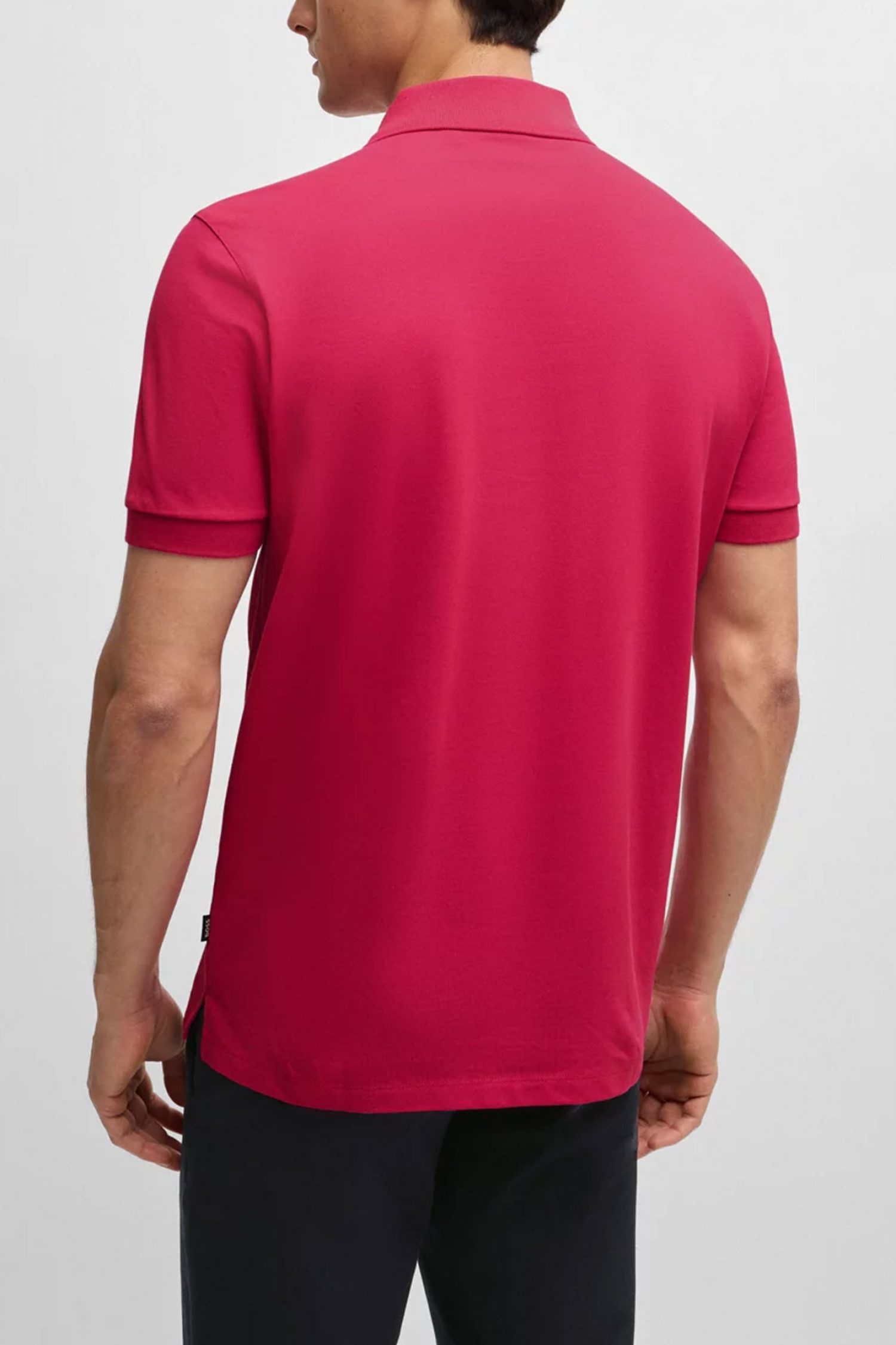 BOSS POLO PALLAS ΦΟΥΞΙΑ