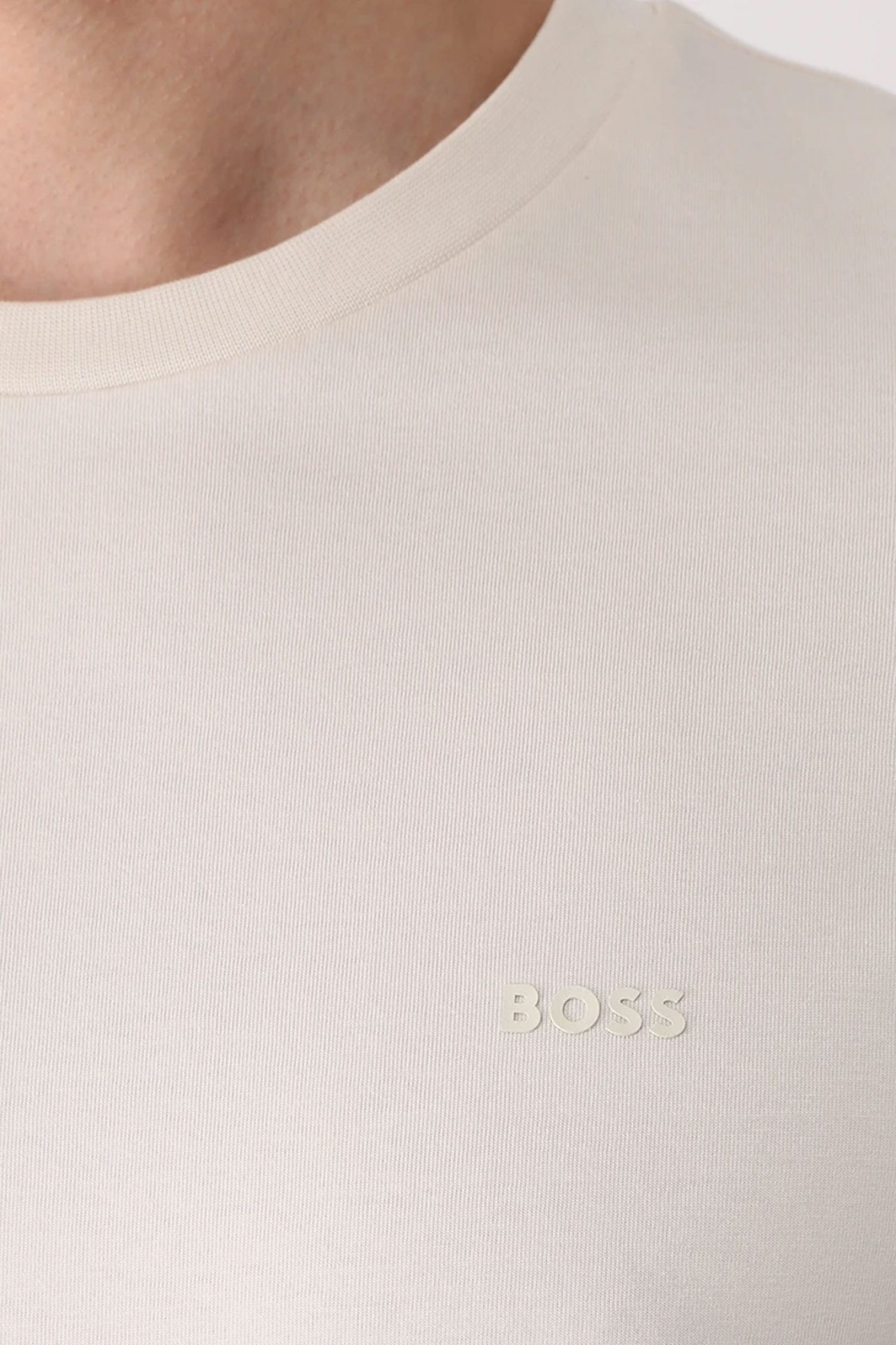 BOSS T-SHIRT THOMPSON 01 ΕΚΡΟΥ