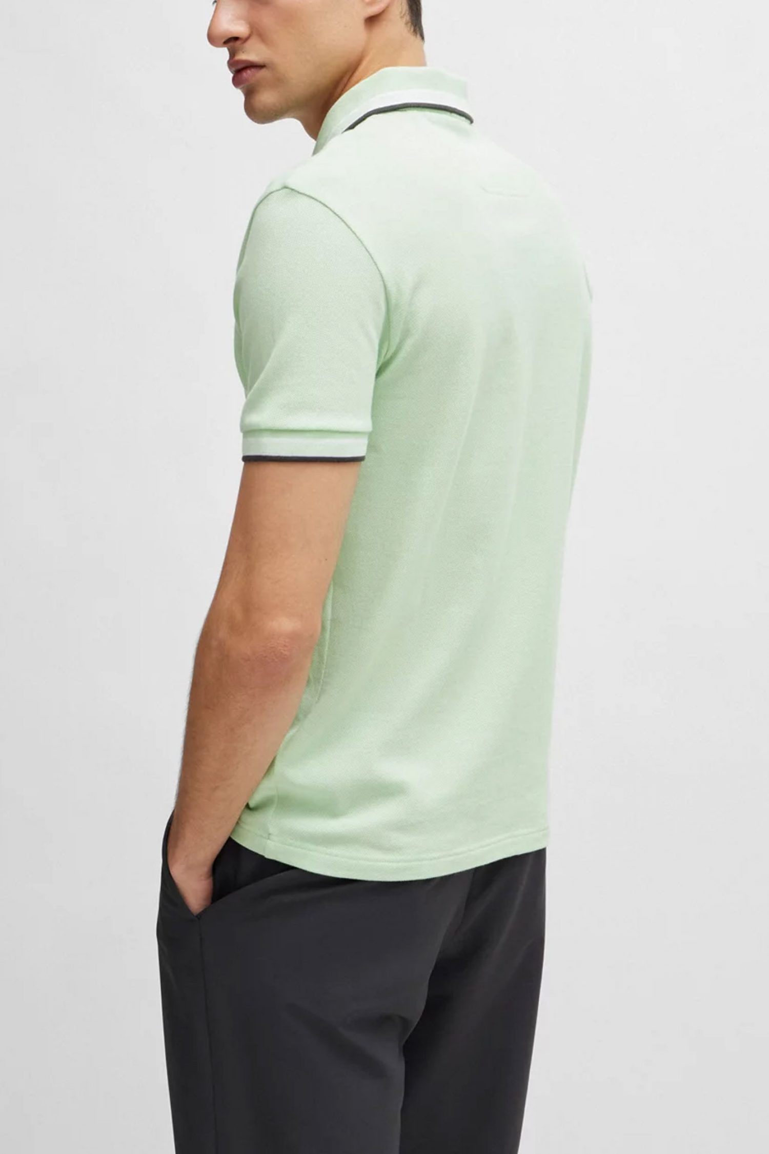 BOSS ATHLEISURE POLO PADDY REGULAR FIT ΦΥΤΡΙ