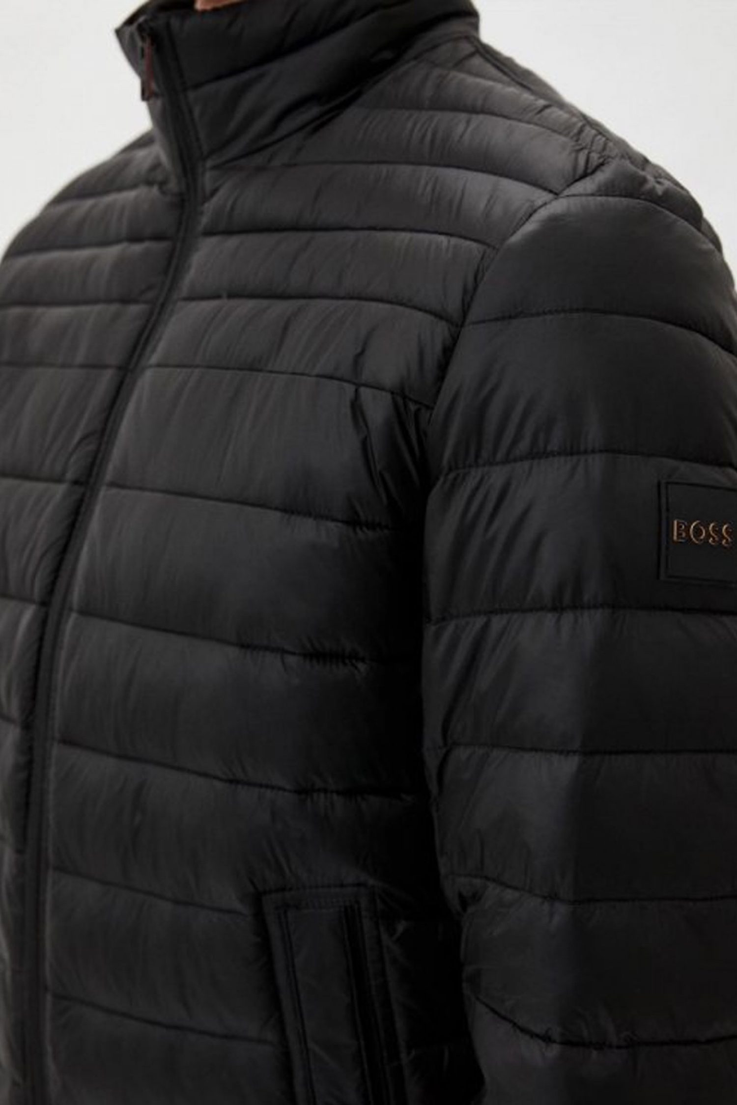 BOSS CASUAL ΜΠΟΥΦΑΝ ΦΟΥΣΚΩΤΟ ODEN1 ΜΑΥΡΟ