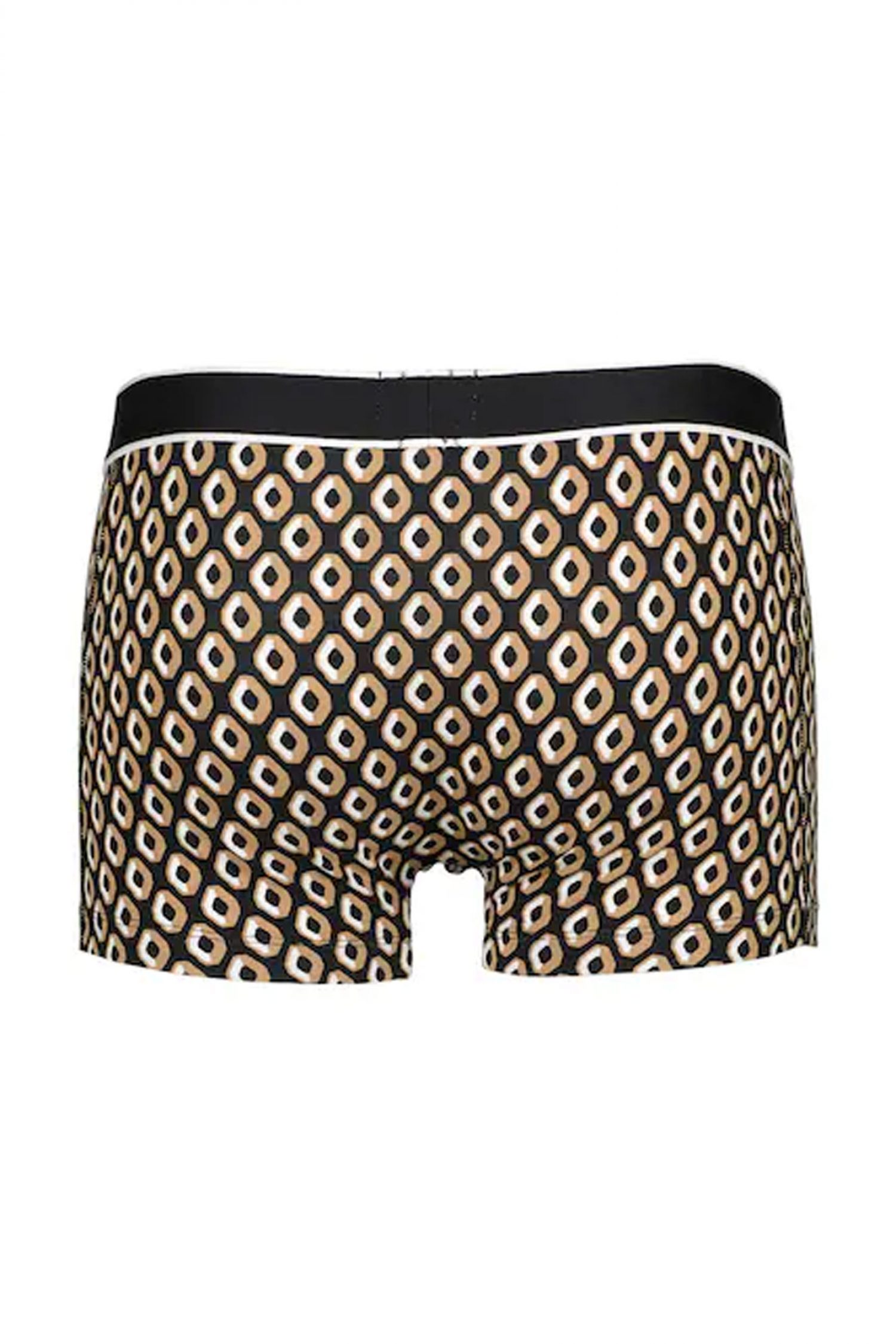 BOSS ΕΣΩΡΟΥΧO TRUNK 24 PRINT ΜΑΥΡΟ-ΜΠΕΖ φωτογραφία