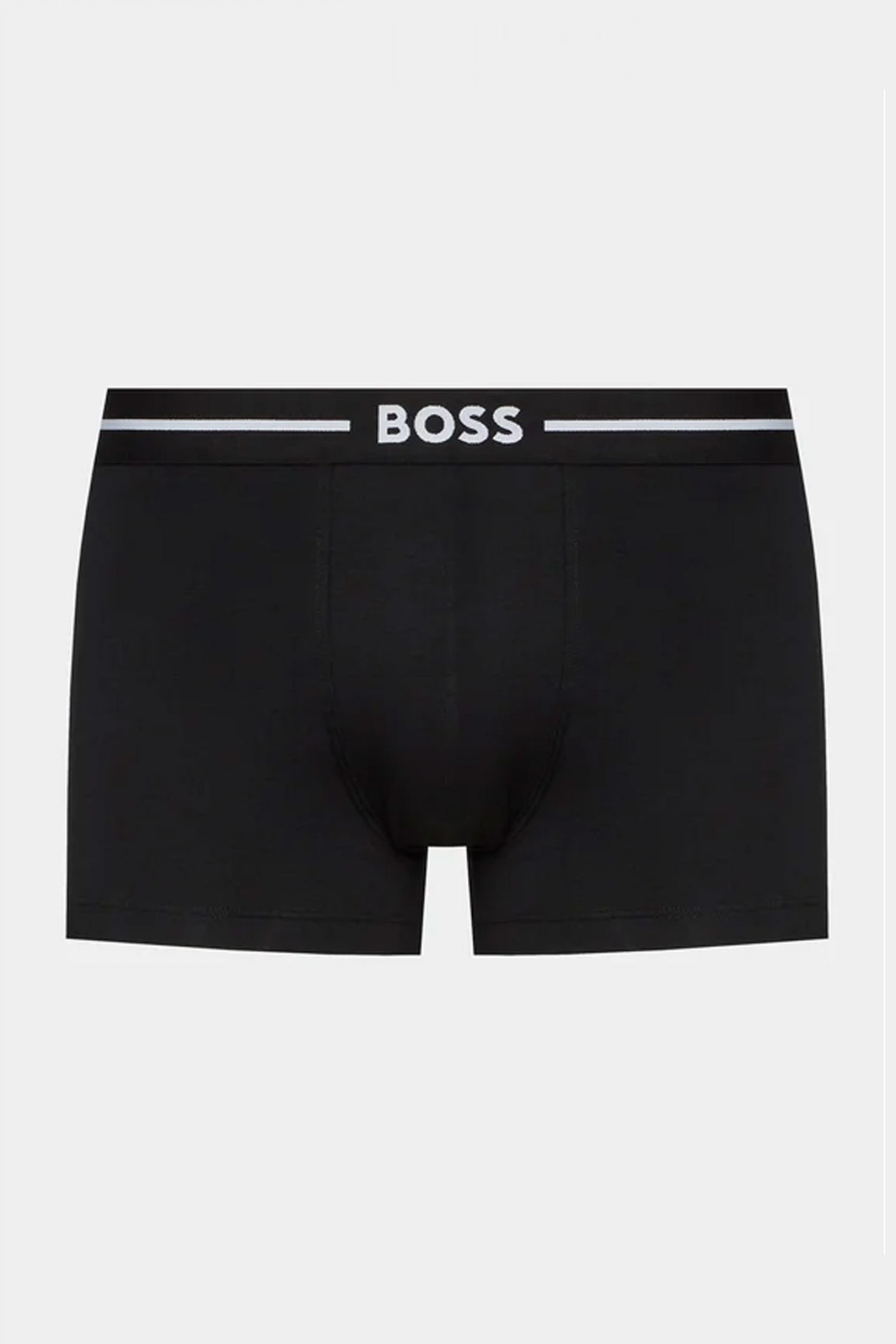 BOSS ΕΣΩΡΟΥΧΑ TRUNK 3P BOLD COTTON STRETCH ΜΑΥΡΟ-ΜΠΕΖ