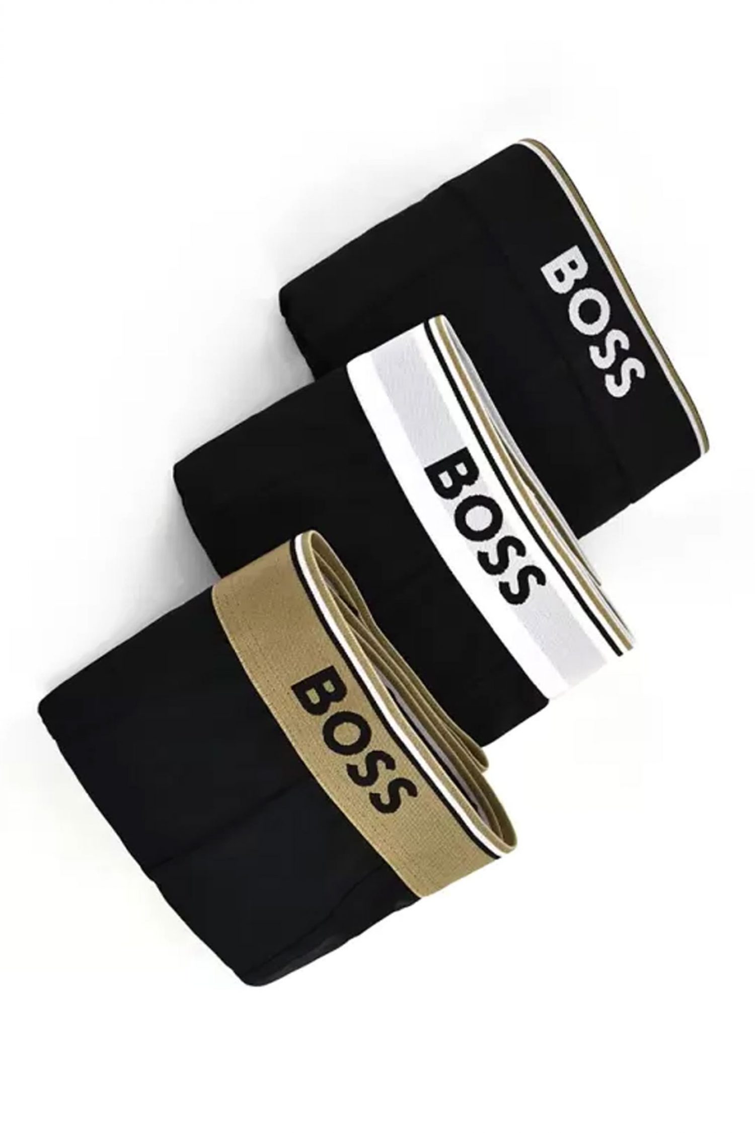 BOSS ΕΣΩΡΟΥΧΑ TRUNK 3P POWER COTTON STRETCH ΜΑΥΡΟ-ΜΠΕΖ-ΛΕΥΚΟ