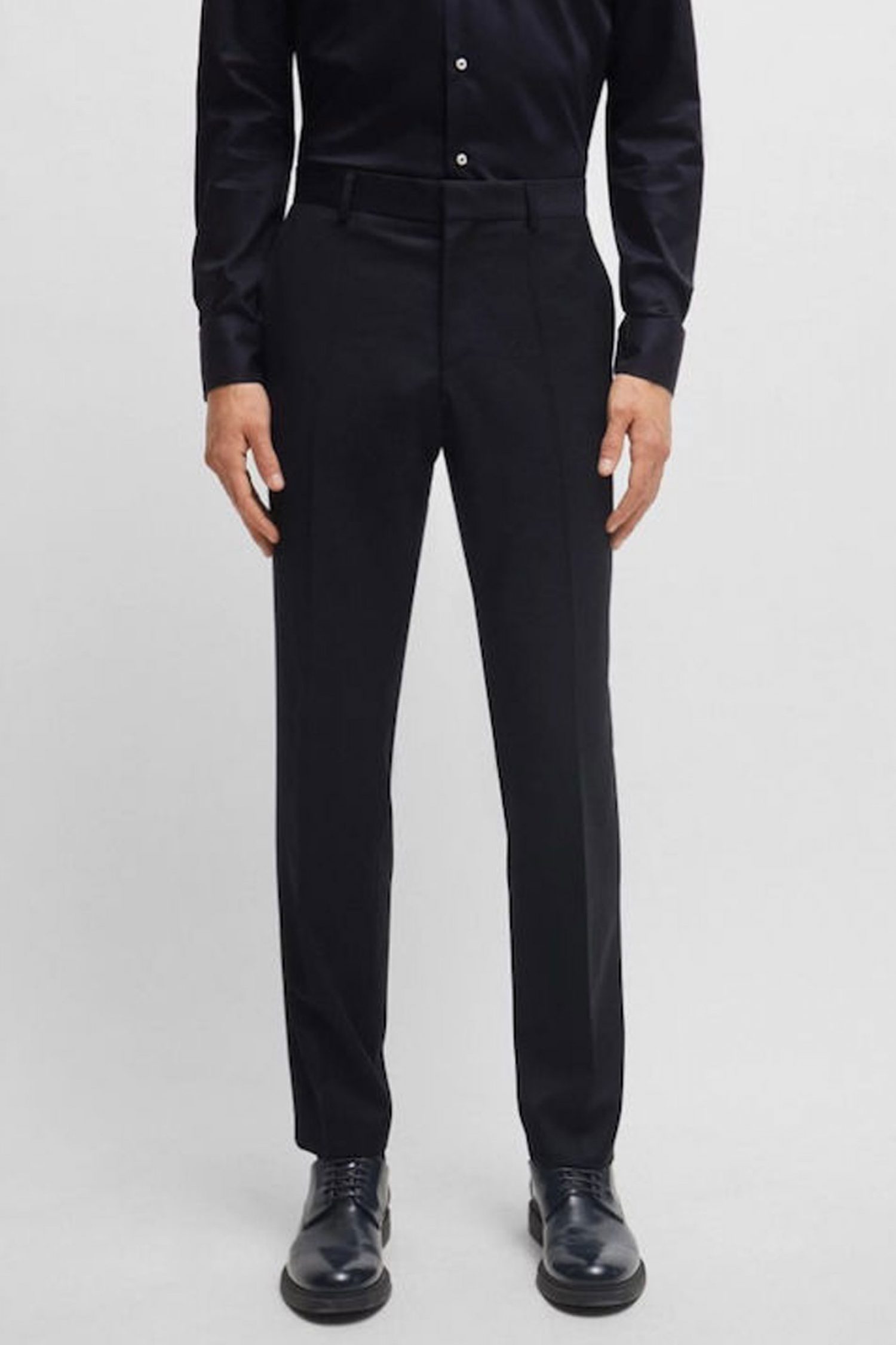 BOSS ΚΟΣΤΟΥΜΙ ΜΙΚΡΟΣΧΕΔΙΟ H-HUGE-2PCS-PEAK-232 SLIM FIT ΜΠΛΕ