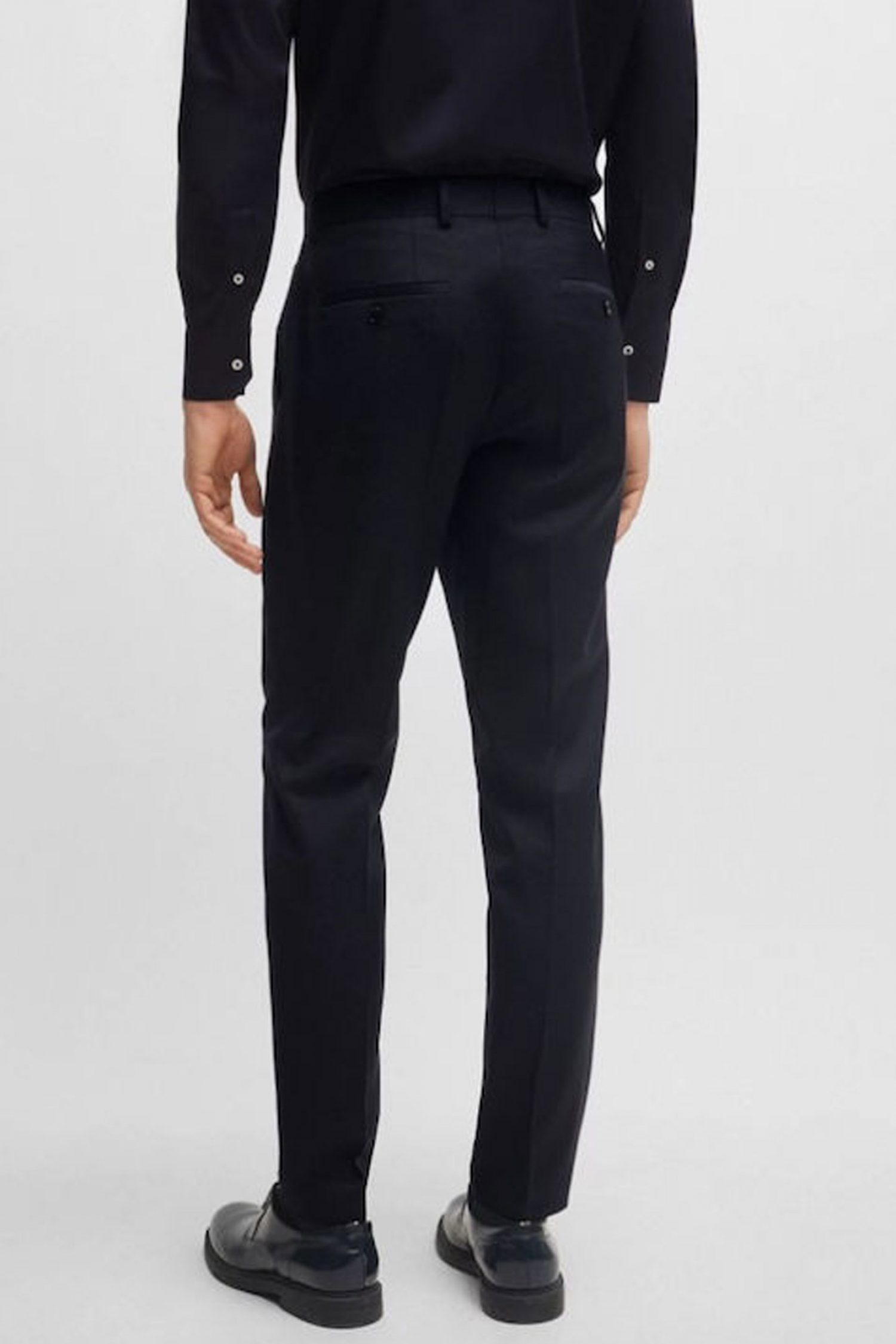 BOSS ΚΟΣΤΟΥΜΙ ΜΙΚΡΟΣΧΕΔΙΟ H-HUGE-2PCS-PEAK-232 SLIM FIT ΜΠΛΕ