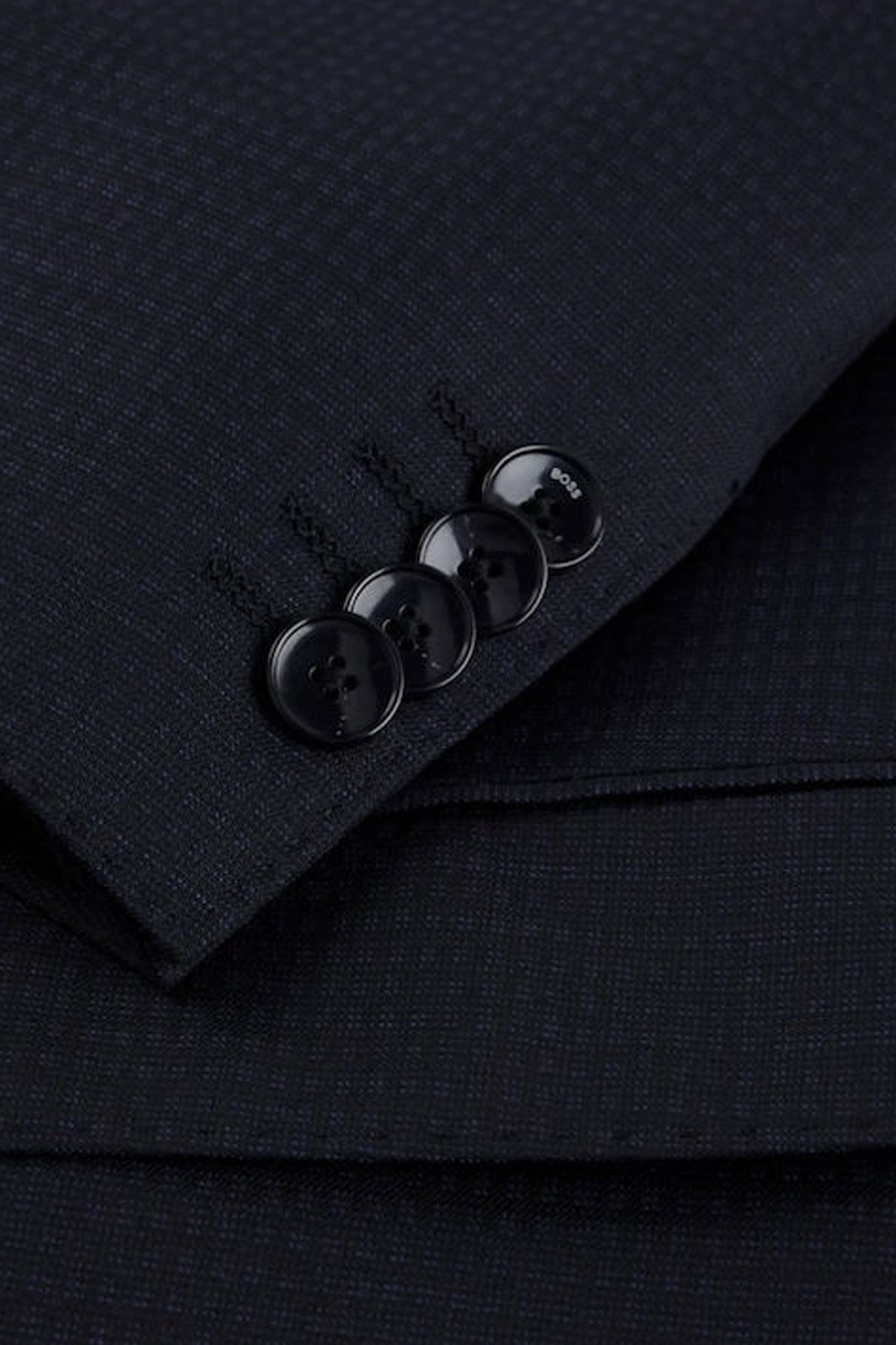 BOSS ΚΟΣΤΟΥΜΙ ΜΙΚΡΟΣΧΕΔΙΟ H-HUGE-2PCS-PEAK-232 SLIM FIT ΜΠΛΕ