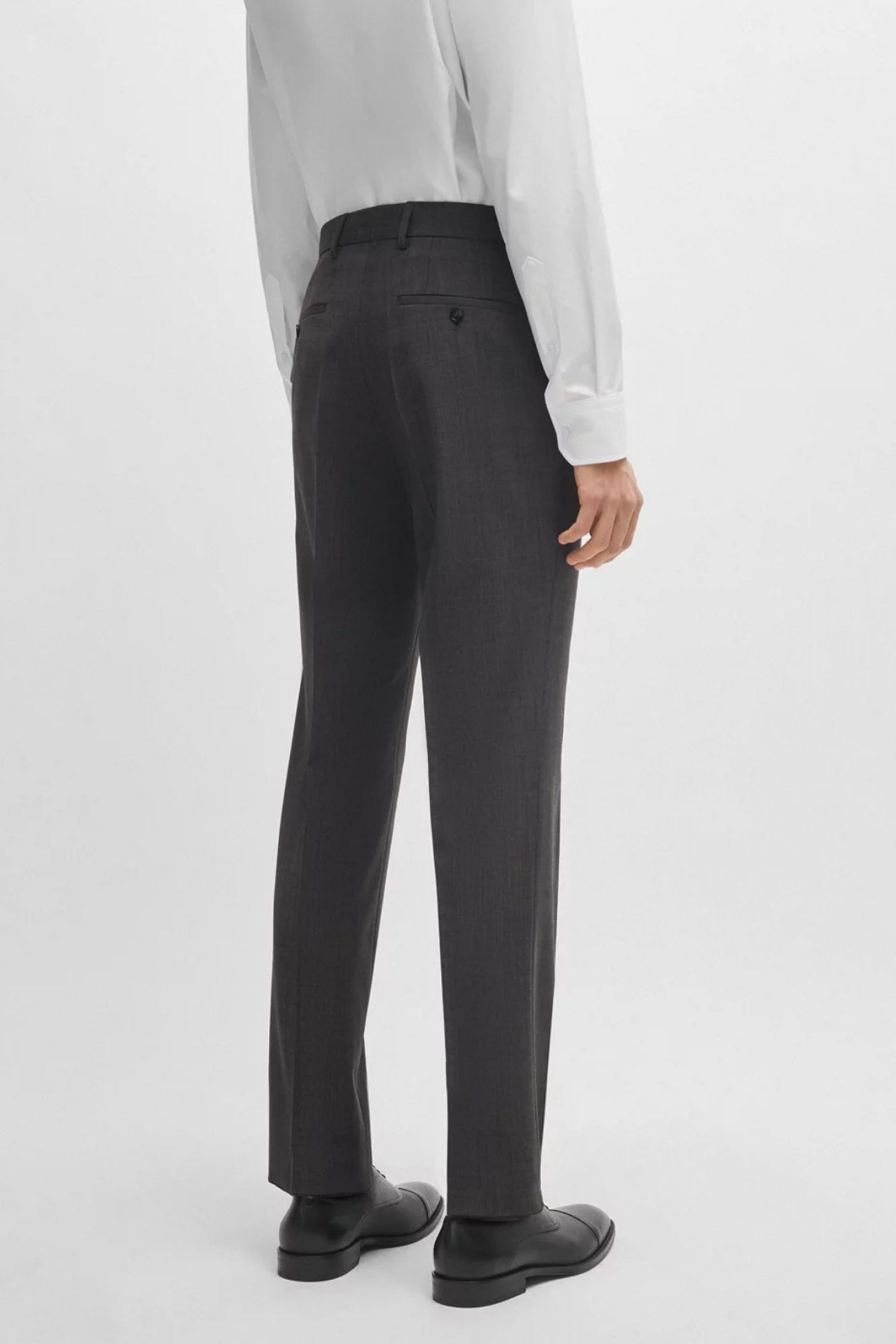 BOSS ΚΟΣΤΟΥΜΙ SLIM FIT H-HUGE-2PCS-224 ΓΚΡΙ