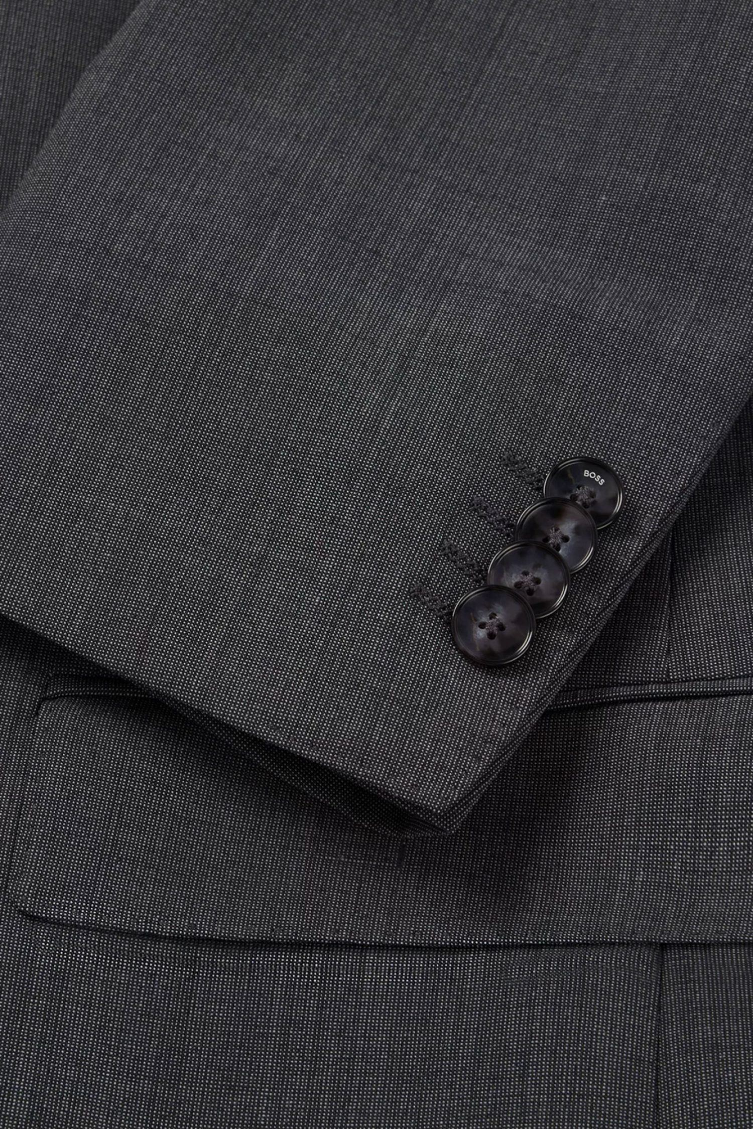 BOSS ΚΟΣΤΟΥΜΙ SLIM FIT H-HUGE-2PCS-224 ΓΚΡΙ