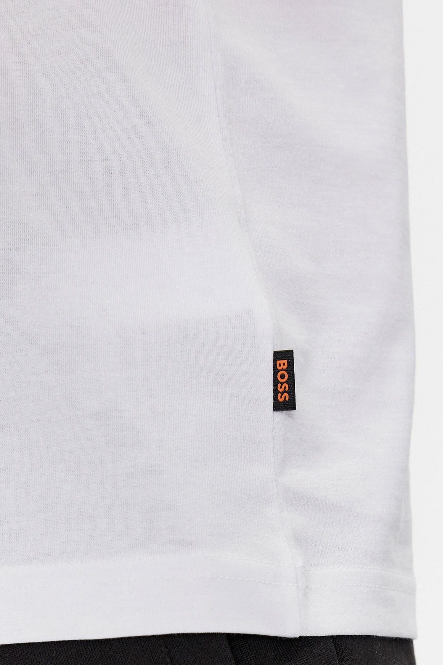 BOSS CASUAL T-SHIRT TEEMUSHROOM ΛΕΥΚΟ