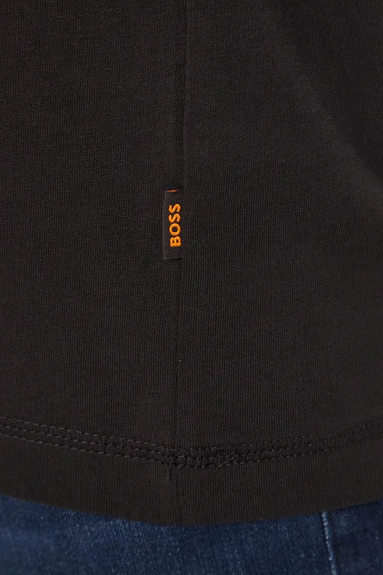 BOSS T-SHIRT JERSEY TESCORPION ΜΑΥΡΟ