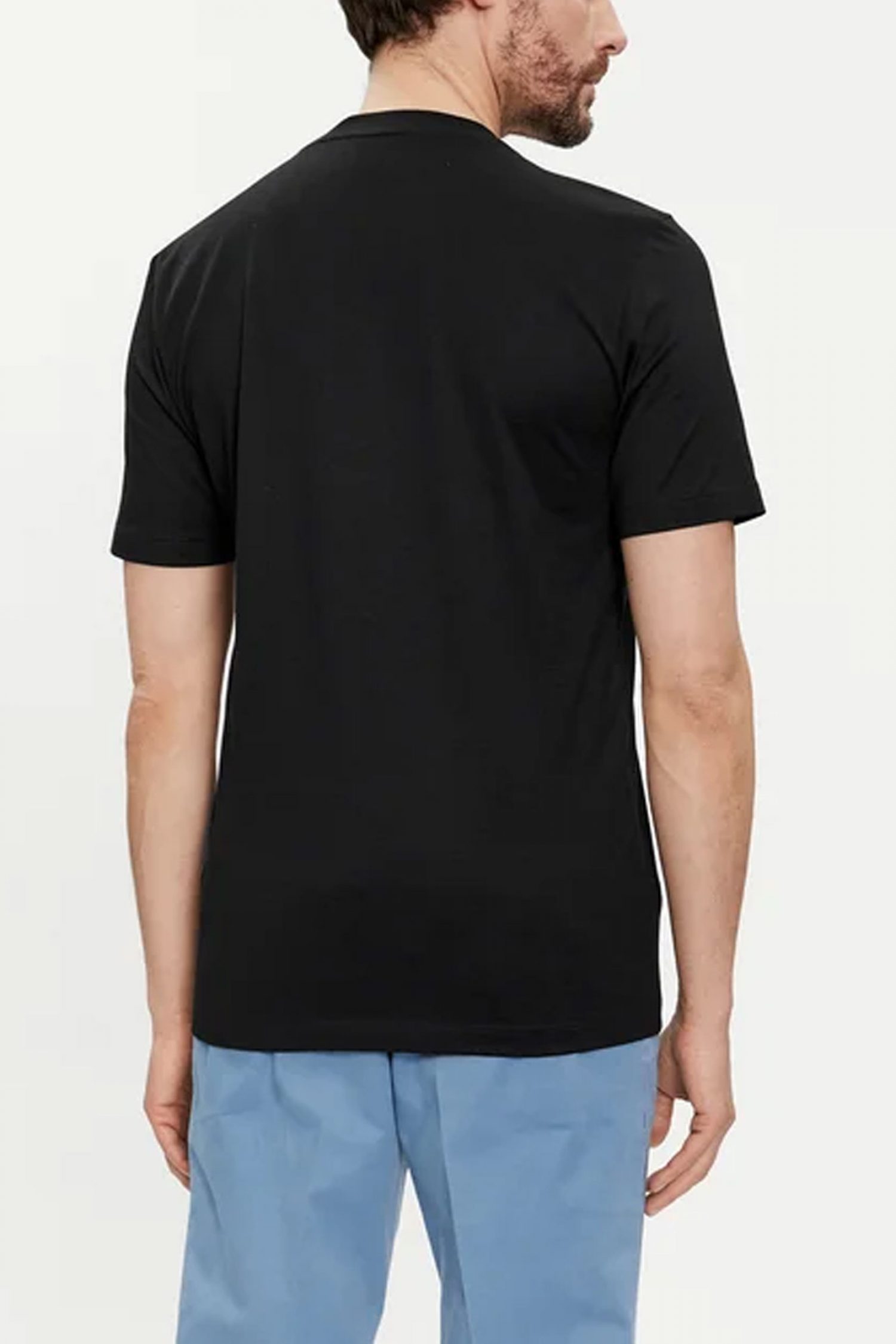 BOSS T-SHIRT JERSEY TIBURT 511 ΜΑΥΡΟ