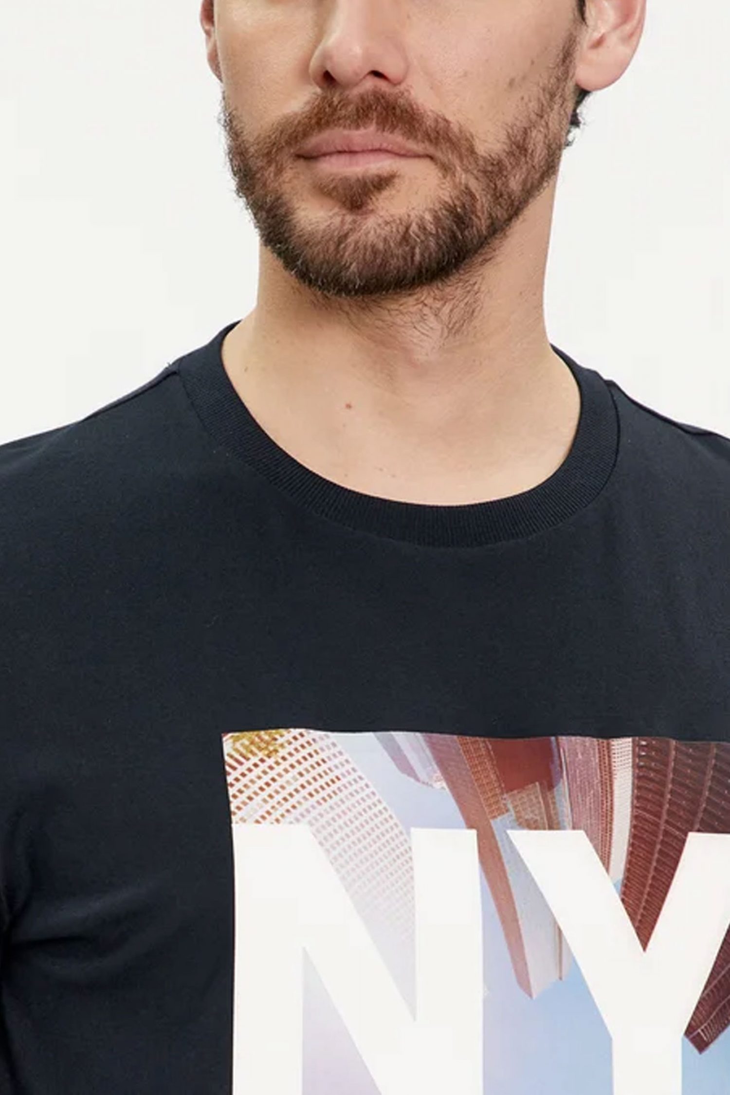 BOSS T-SHIRT TIBURT 511 ΜΠΛΕ